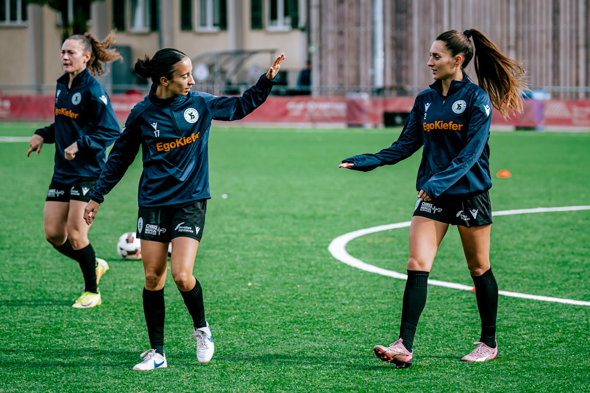 Match de championnat LNB Féminine opposant le FC Winterthur et Yverdon Sport FC au Schützenwiese, Winterthur. (Christian António/LibsVisuals.com)