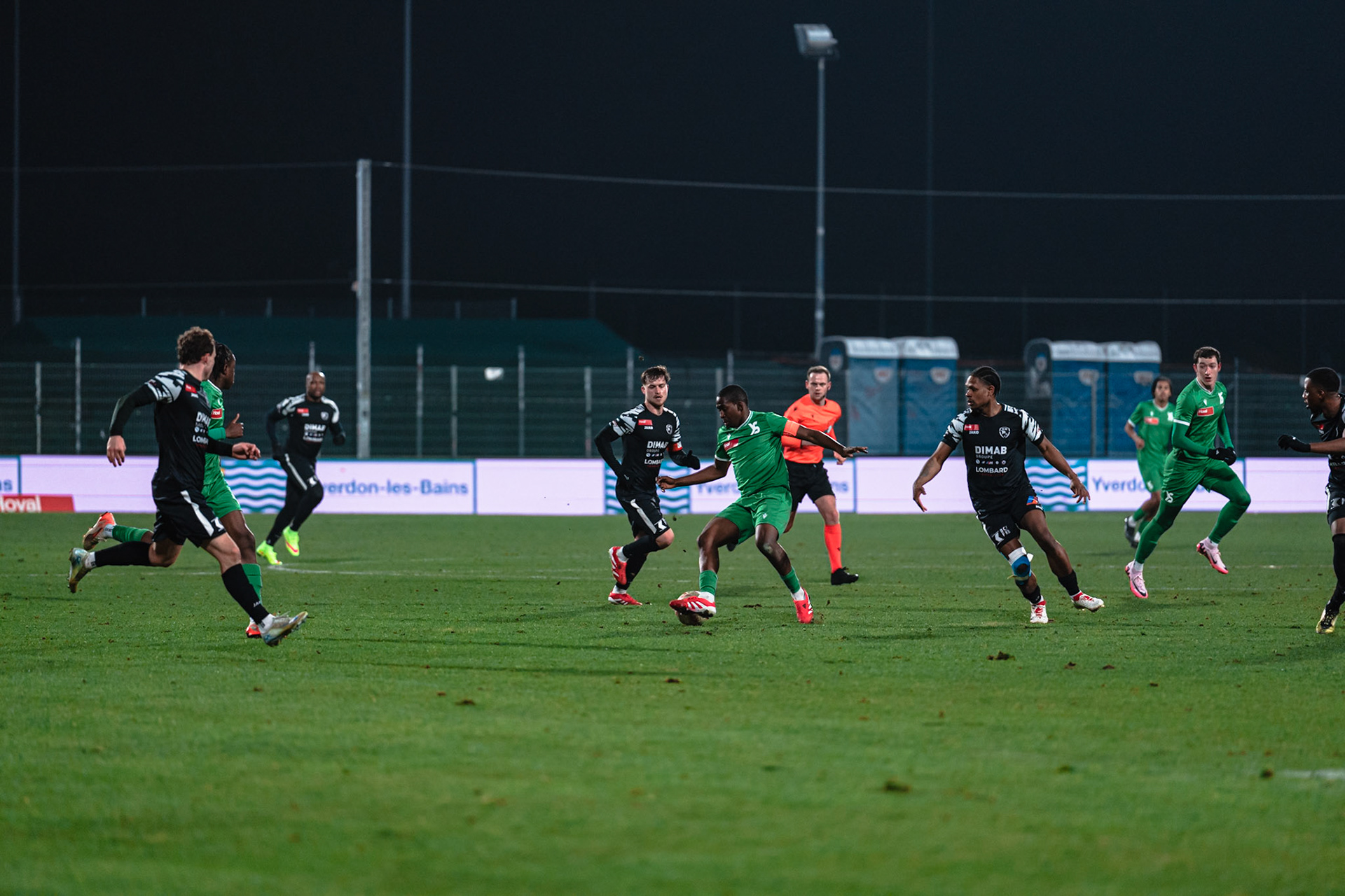 Yverdon Sport FC et Portalban-Gletterens au Stade Municipal (Christian António/LibsVisuals.com)