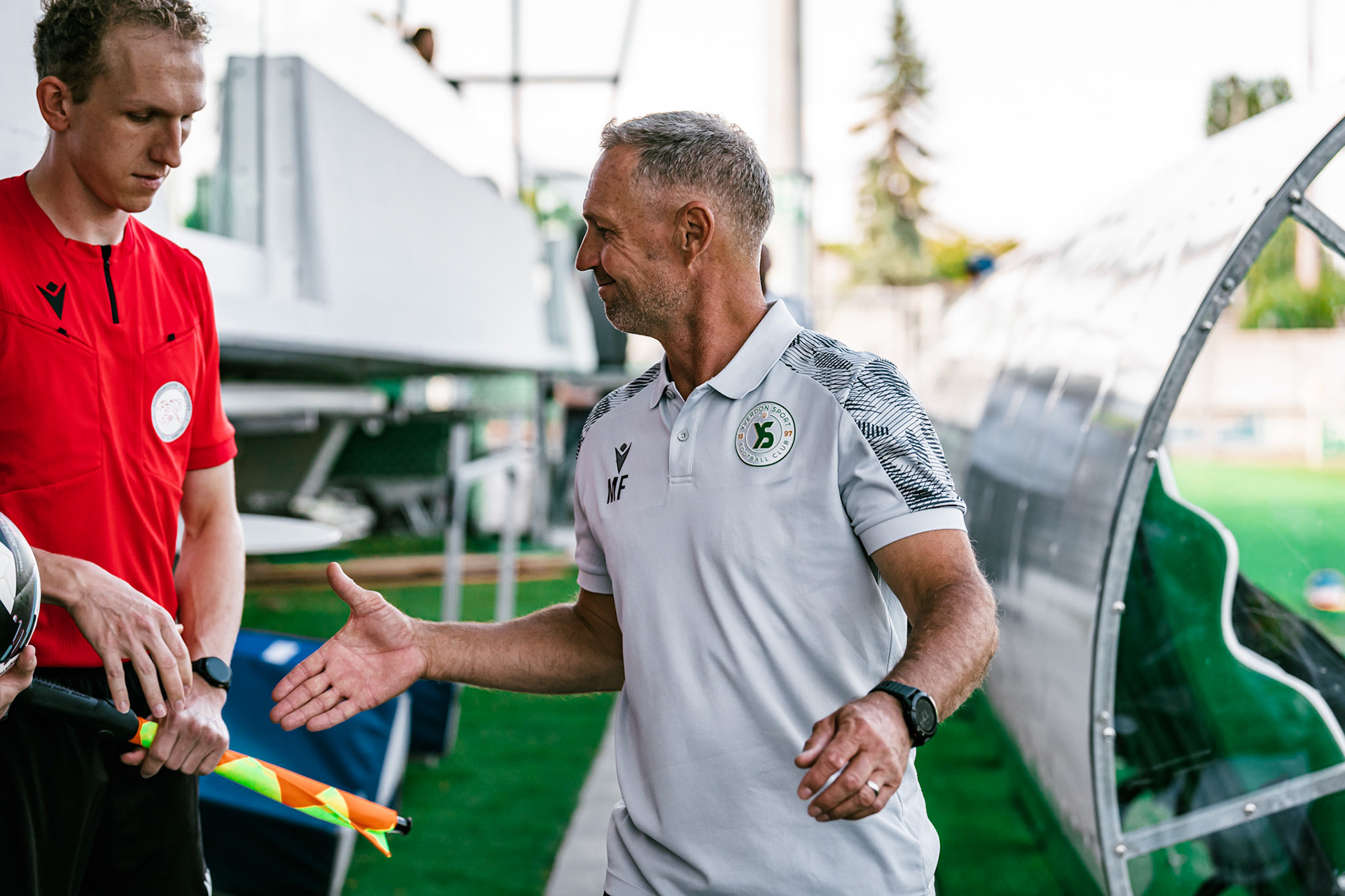 Match championnat LNB féminine opposant Yverdon Sport FC et FC Schlieren au Stade Municipal. (Christian António/LibsVisuals.com)