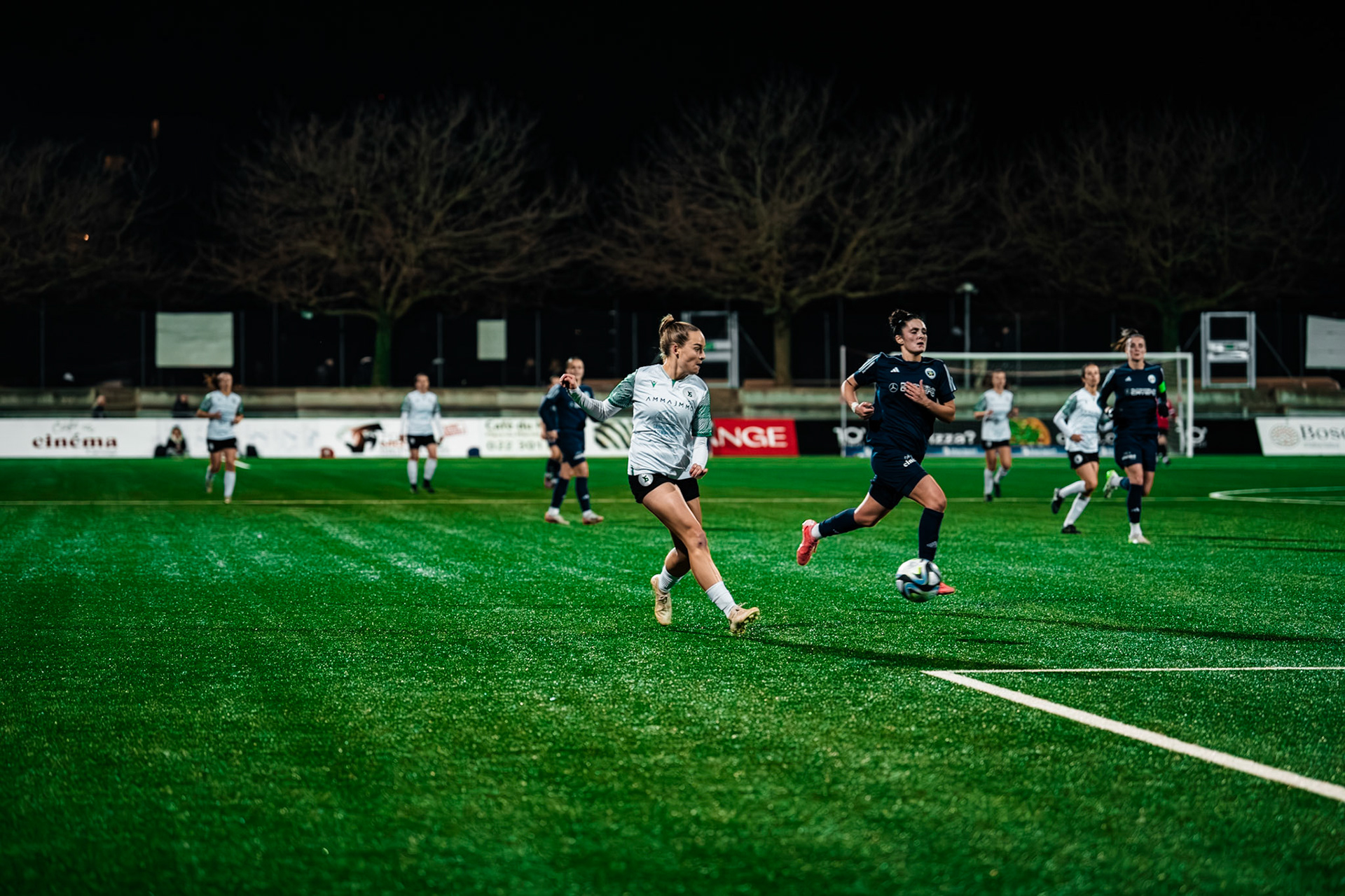 Etoile Carouge FC et Yverdon Sport FC au  Stade de la Fontenette (Christian António/LibsVisuals.com)