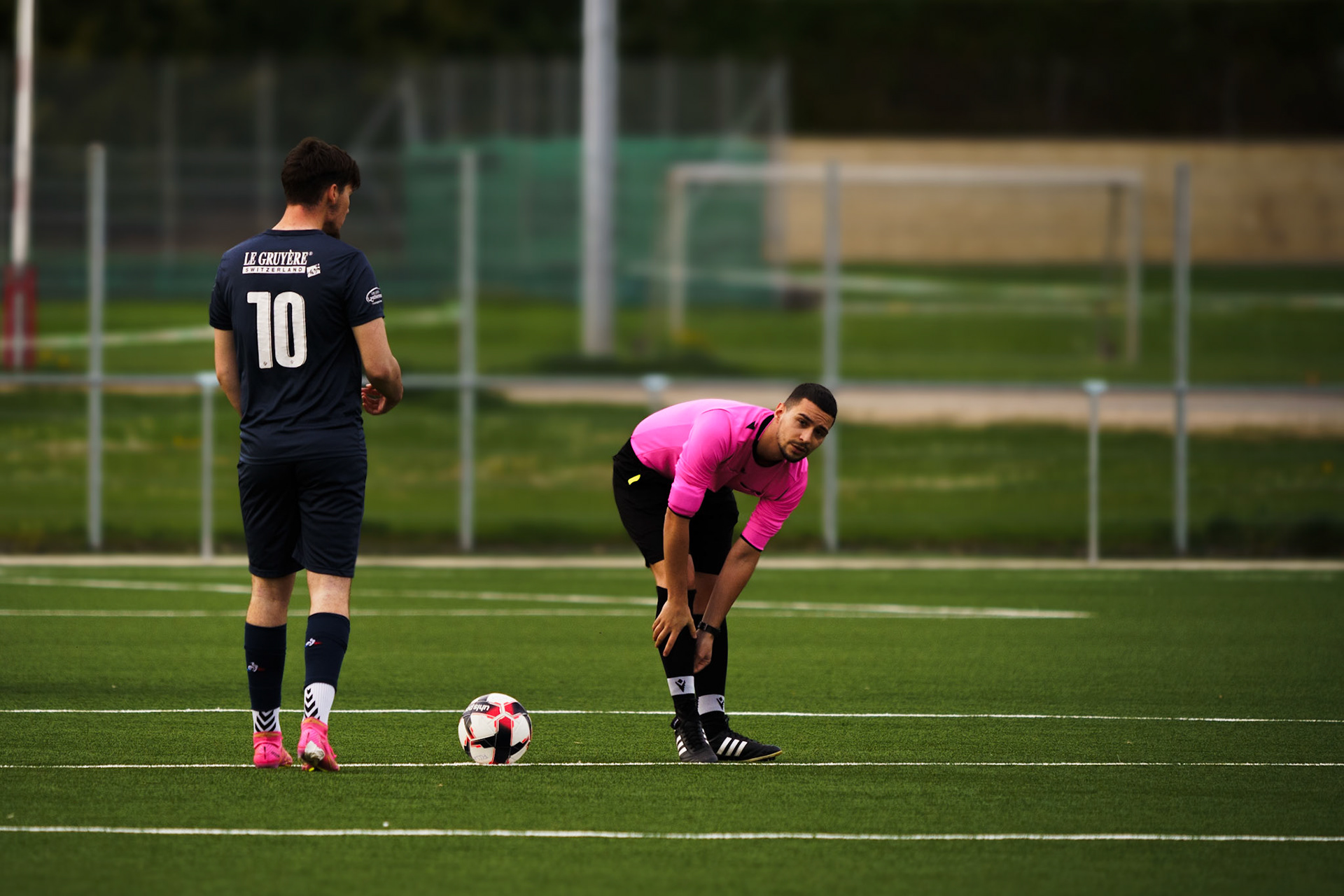 Match 2ème Ligue FC Champagne - FC Grandson-Tuileries au Terrain de Sport de Derrière-Ville à Champagne