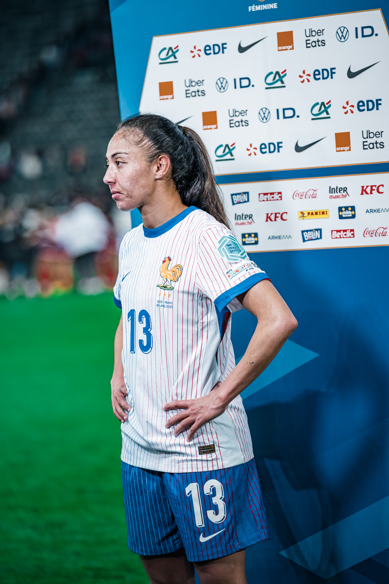 UEFA Women’s Nations League Suisse - France au Kybunpark. (Christian António/LibsVisuals.com)