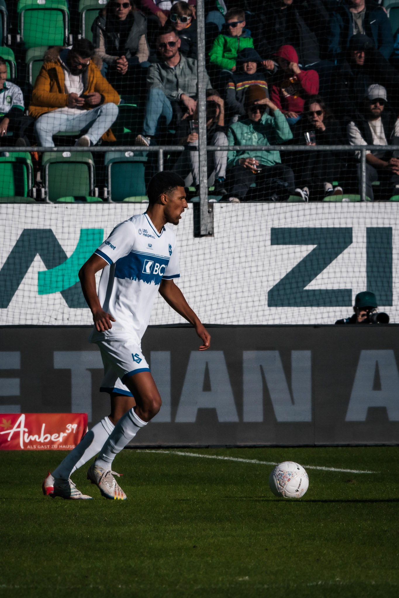FC Saint-Gall 1879 et Lausanne-Sport FC au Kybunpark. (Christian António/LibsVisuals.com)