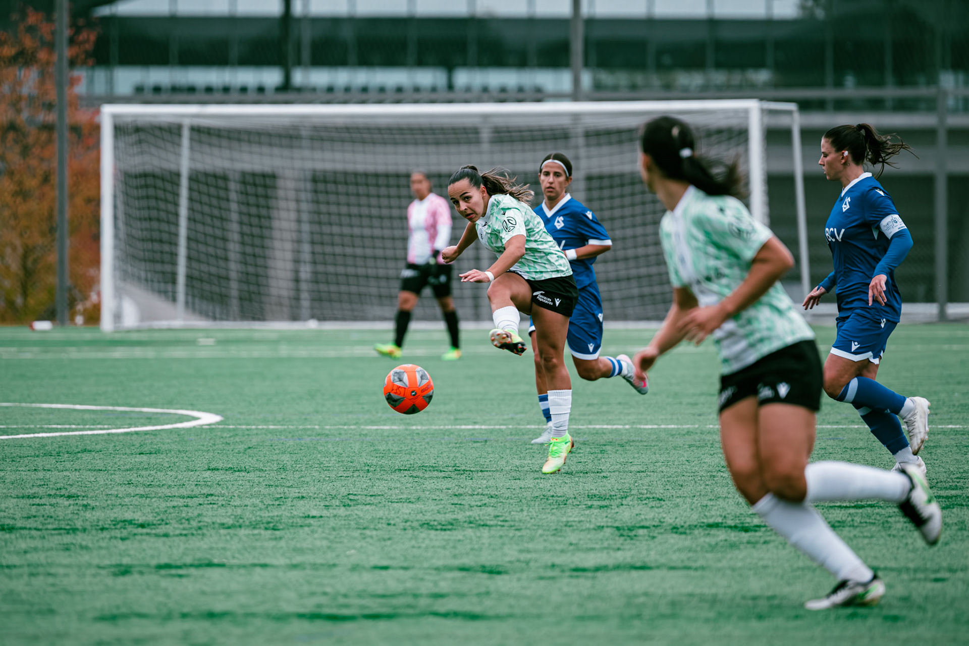 Match AXA Women’s Cup (1/16 de finale) opposant FC Lausanne-Sport et Yverdon Sport FC au Centre sportif de la Tuilière. (Christian António/LibsVisuals.com)