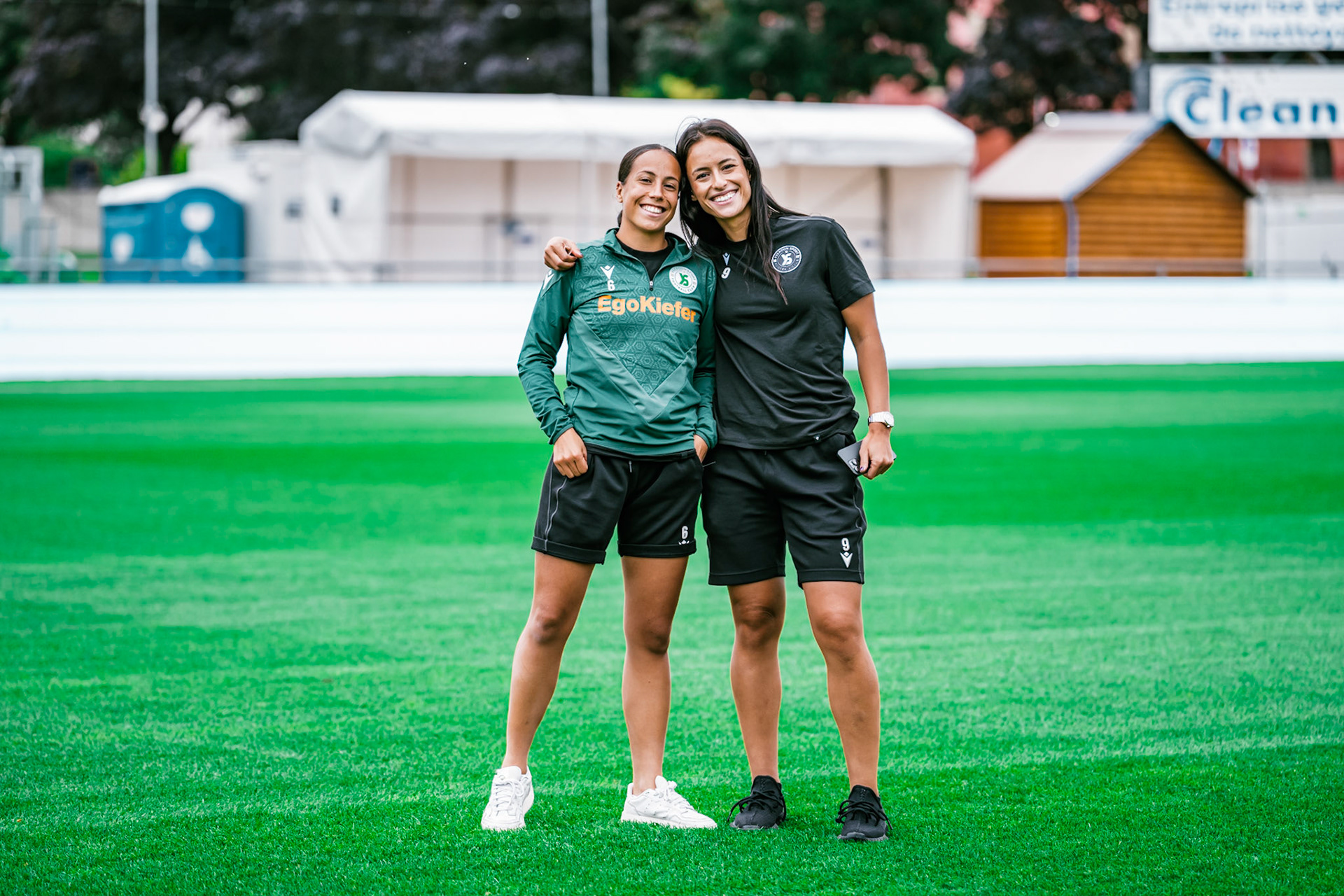 Match championnat LNB féminine opposant Yverdon Sport FC et FC Solothurn Frauen au Stade Municipal. (Christian António/LibsVisuals.com)