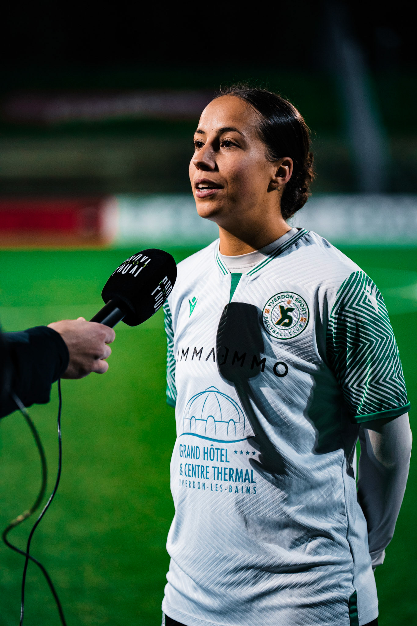 Etoile Carouge FC et Yverdon Sport FC au  Stade de la Fontenette (Christian António/LibsVisuals.com)