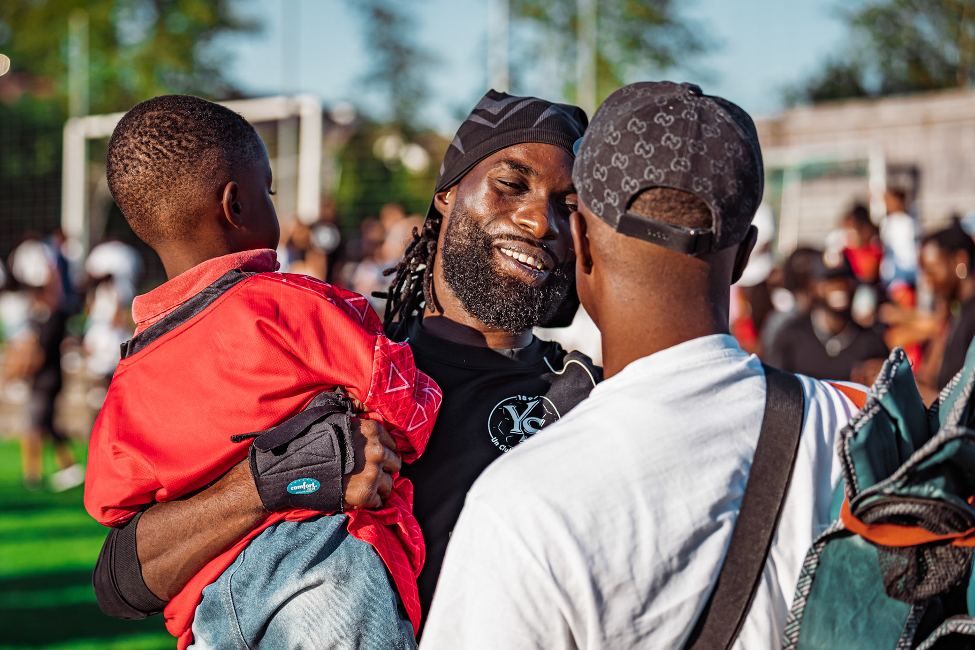 Match amical opposant l’Angola et le Cap-Vert (CanFribourg) au Terrain Communal de Corminboeuf. (Christian António/LibsVisuals.com)