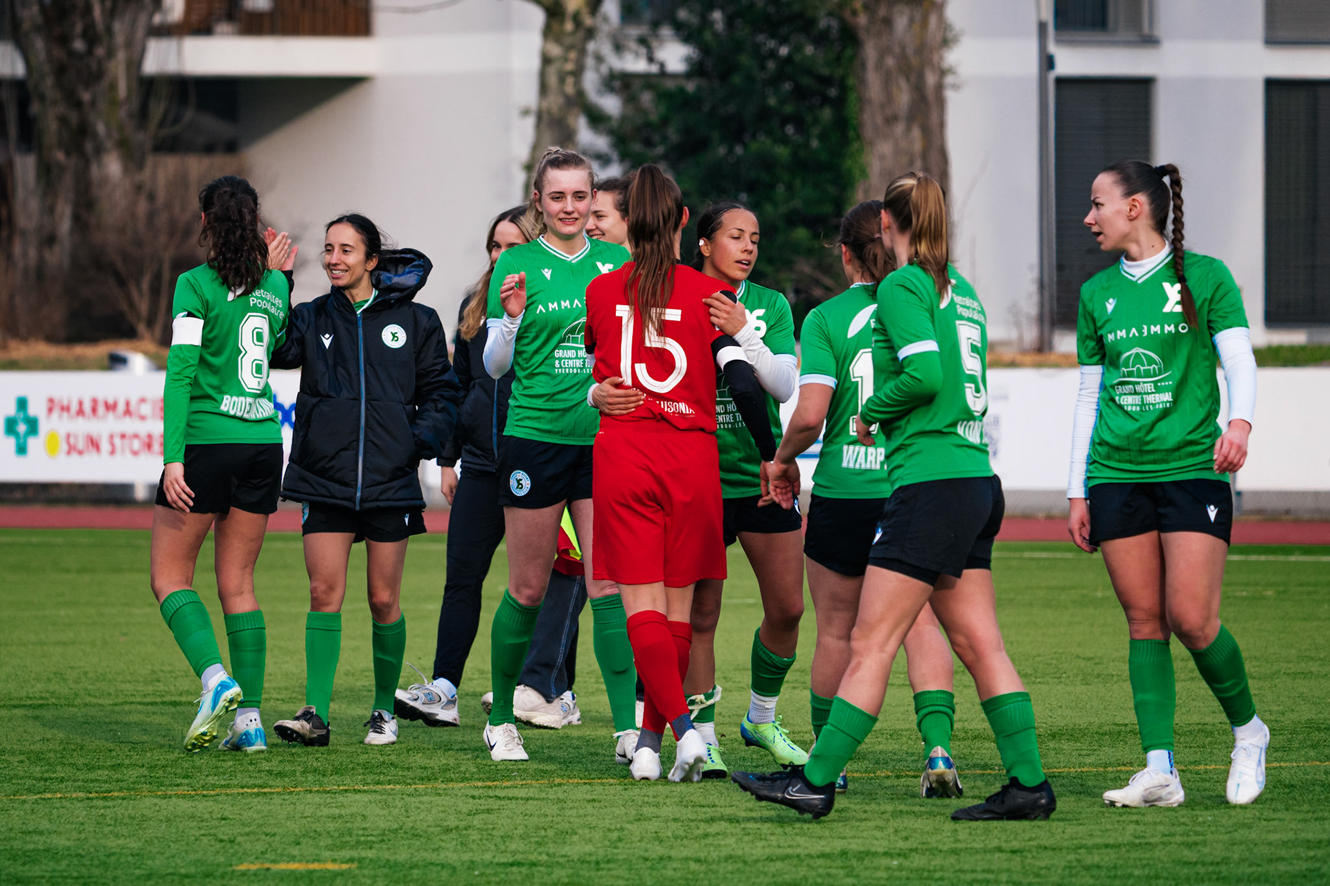 Match Amical entre FC Renens et Yverdon Sport FC au Stade sportif du Croset. (Christian António/LibsVisuals.com)