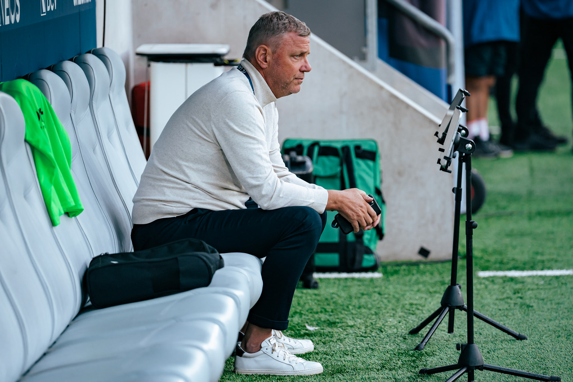 Match aller du tour de barrage de l’UEFA Europa Conference League 2025/26 opposant Lausanne-Sport et le Beşiktaş JK au Stade de la Tuilière. (Christian António/LibsVisuals.com)