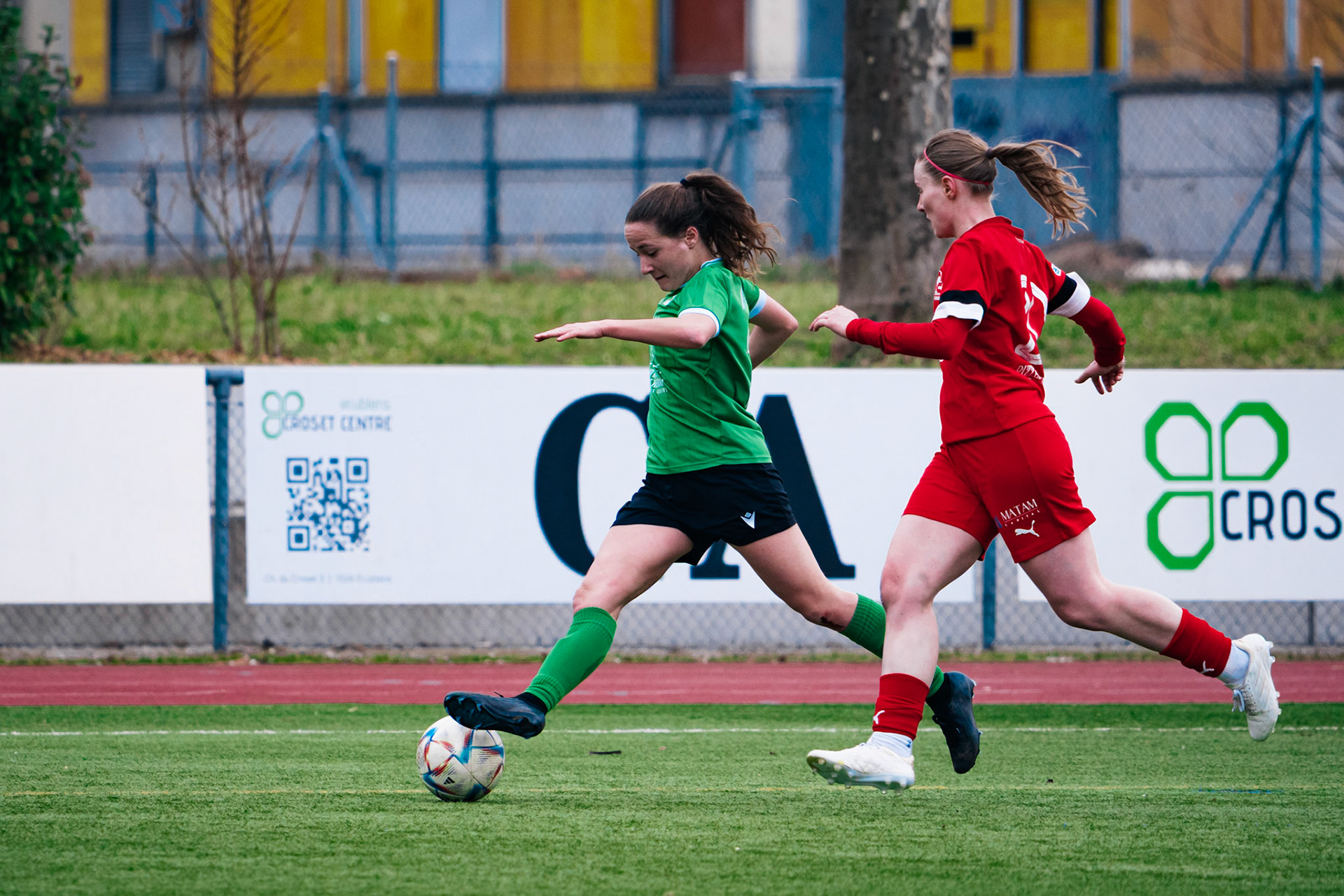 Match Amical entre FC Renens et Yverdon Sport FC au Stade sportif du Croset. (Christian António/LibsVisuals.com)