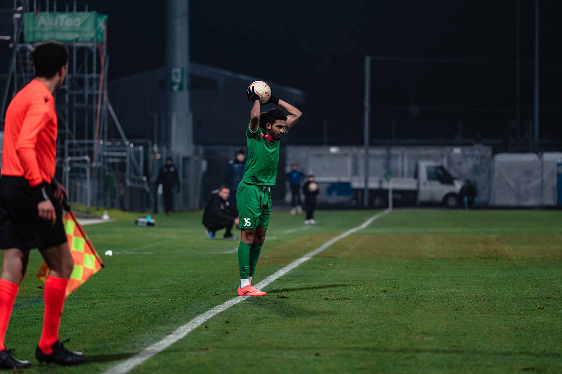 Yverdon Sport FC et Portalban-Gletterens au Stade Municipal (Christian António/LibsVisuals.com)