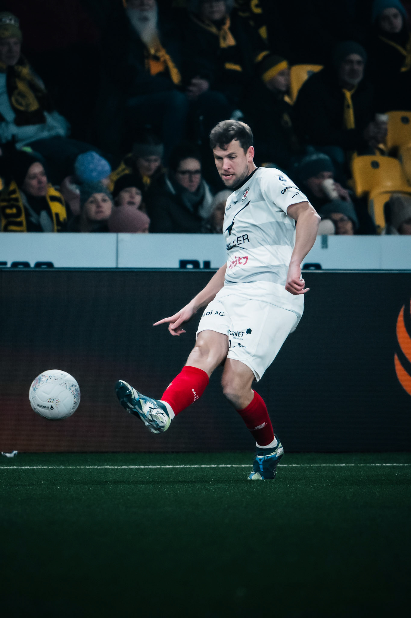 Fabian Frei, Milieu du FC Winterthur lors du match entre BSC Young Boys et FC Winterthur au Stadion Wankdorf. (Christian António/LibsVisuals.com)