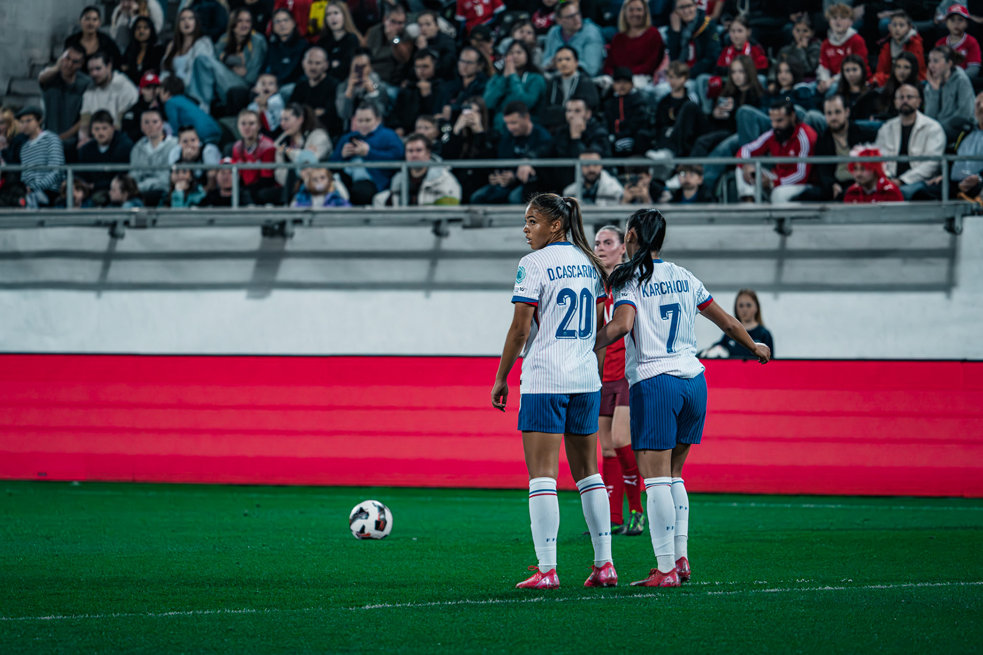 UEFA Women’s Nations League Suisse - France au Kybunpark. (Christian António/LibsVisuals.com)
