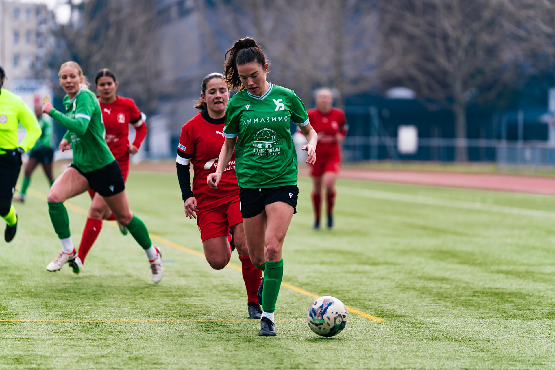 Match Amical entre FC Renens et Yverdon Sport FC au Stade sportif du Croset. (Christian António/LibsVisuals.com)