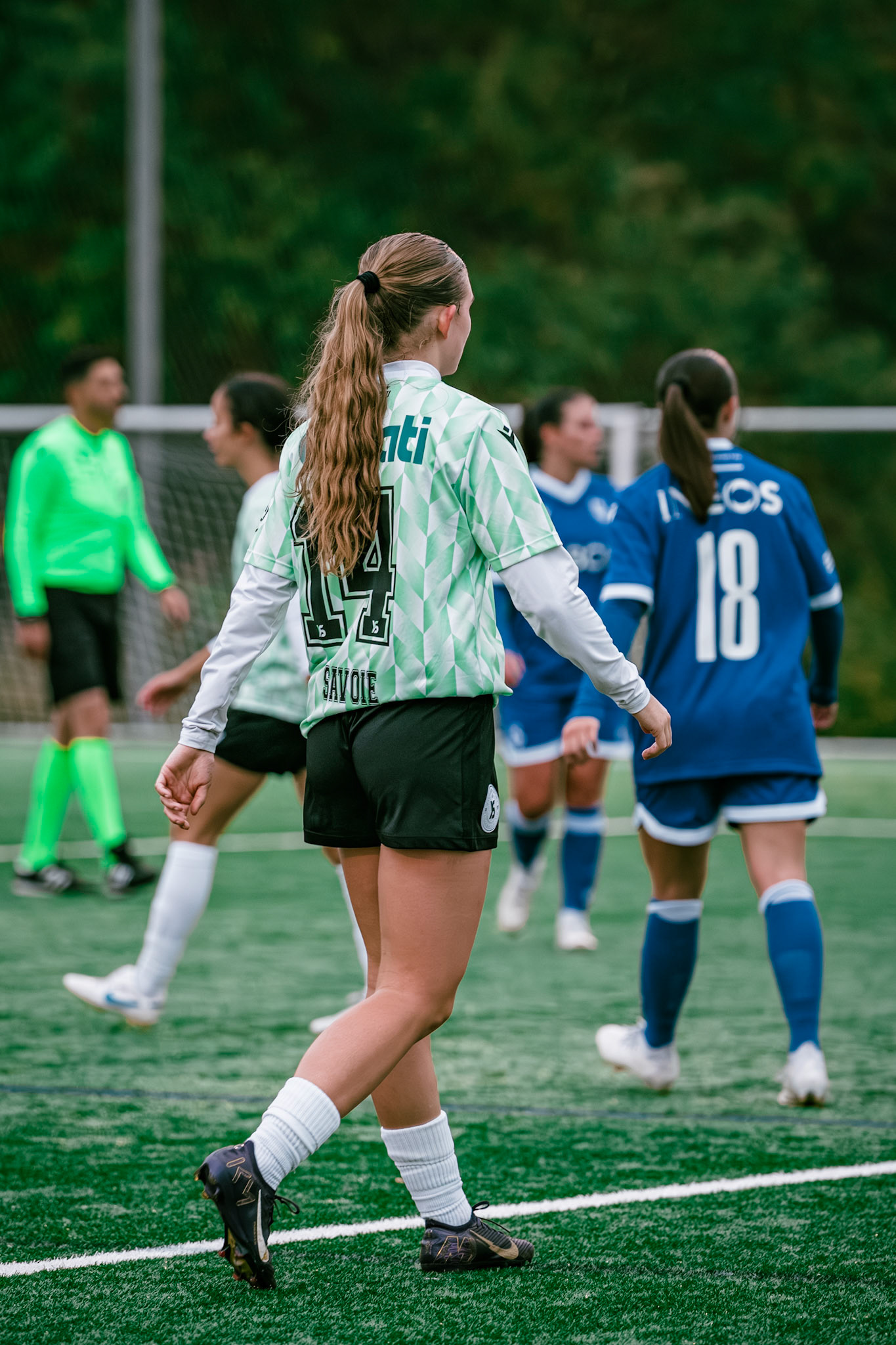 Match AXA Women’s Cup (1/16 de finale) opposant FC Lausanne-Sport et Yverdon Sport FC au Centre sportif de la Tuilière. (Christian António/LibsVisuals.com)