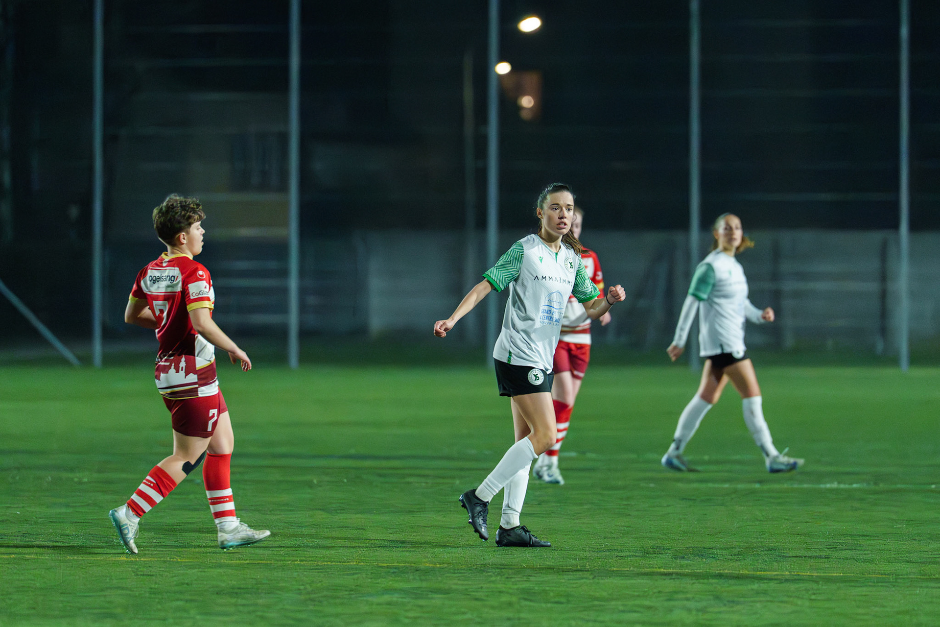 FC Solothurn Frauen et Yverdon Sport FC au Stadion FC Solothurn. (Christian António/LibsVisuals.com)