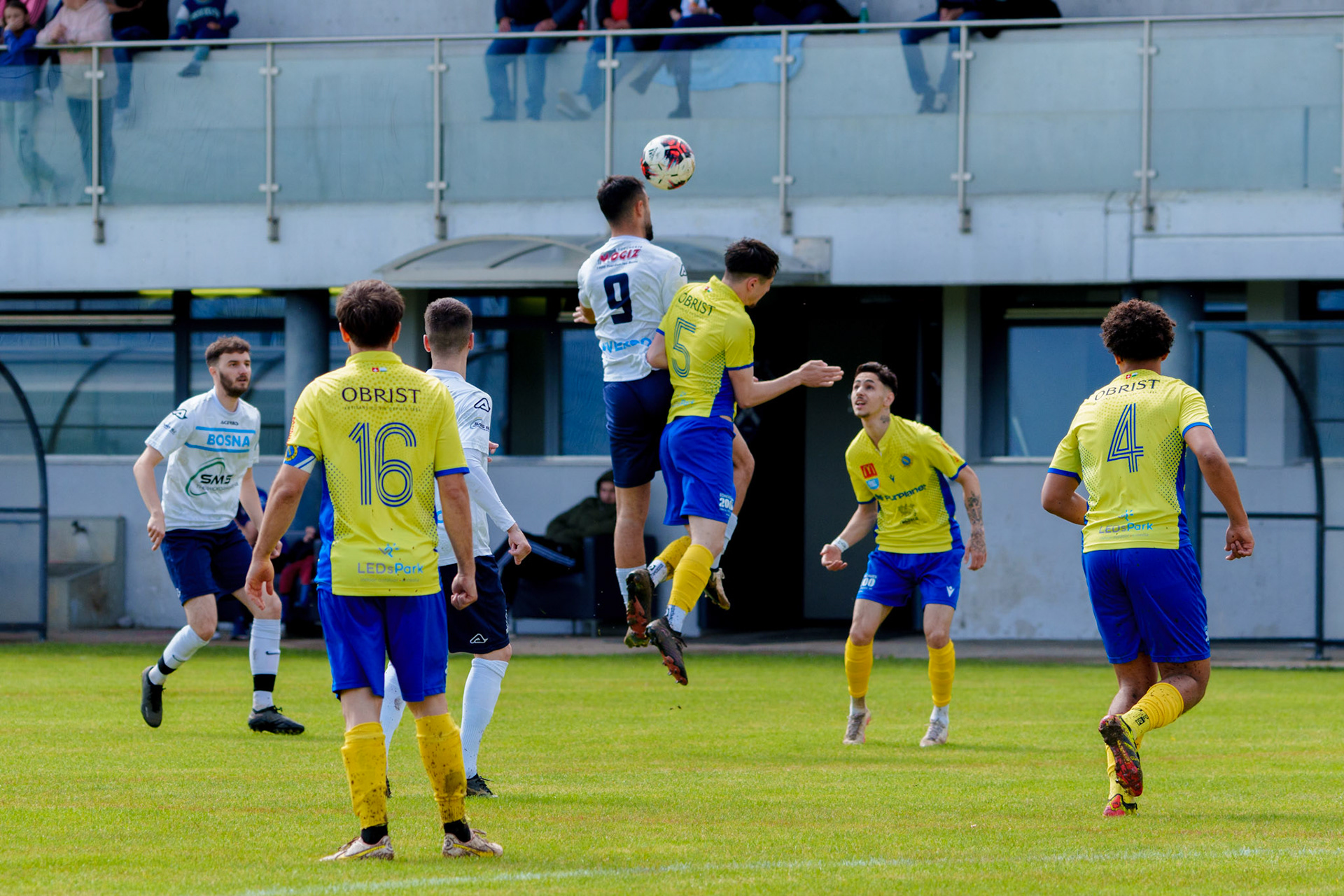 Match 2ème Ligue FC Bosna Yverdon - FC Vevey Sport II au Stade Sous-Ville à Baulmes