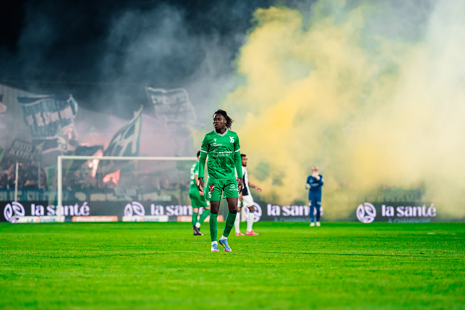 Yverdon Sport FC et FC Zürich au Stade Municipal. (Christian António/LibsVisuals.com)