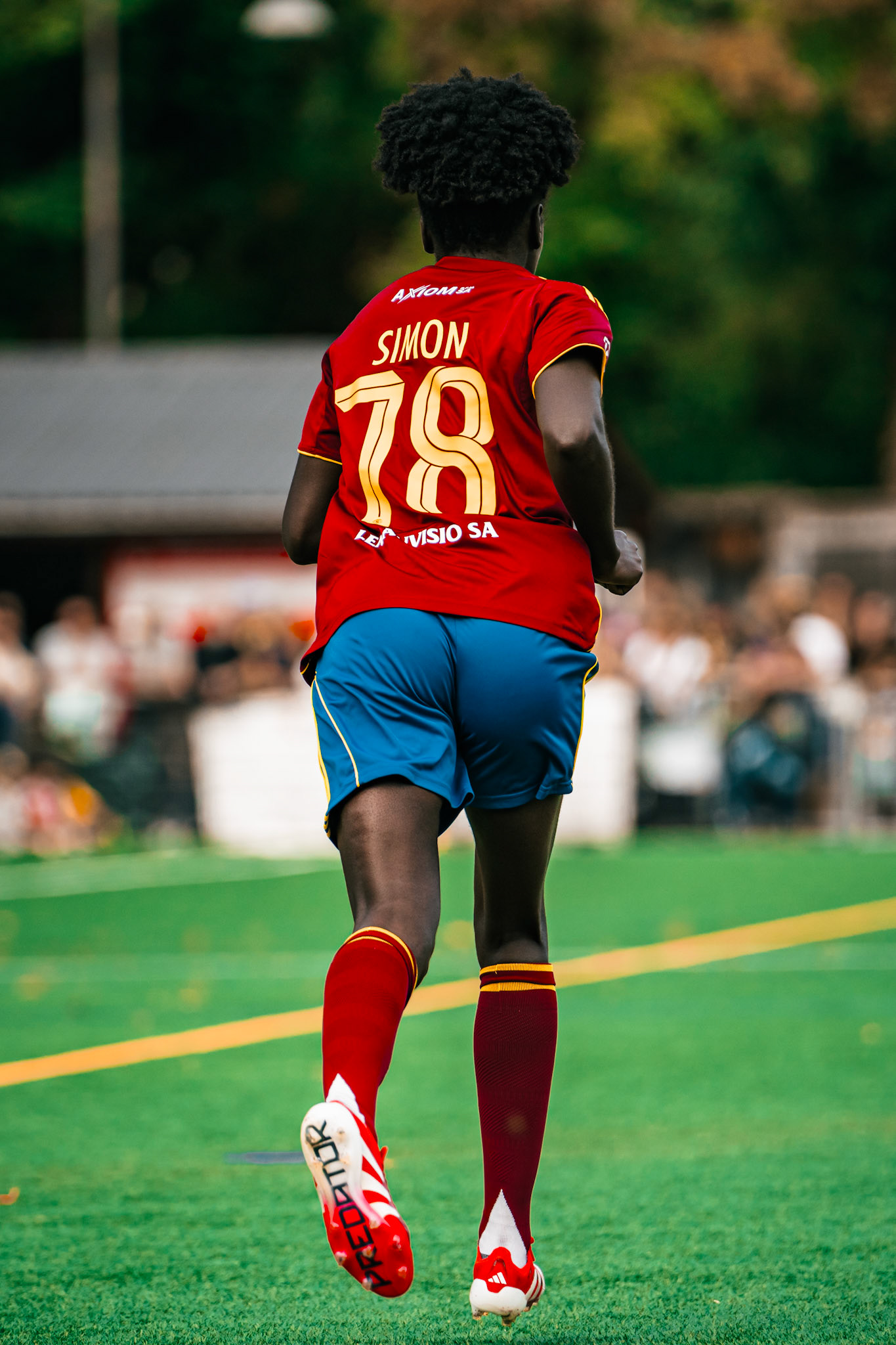Match de l’AXA Women’s Super League opposant BSC YB Frauen et Servette FC Chênois Féminin au Spitalacker (Kunstrasenfeld), Bern. (Christian António/LibsVisuals.com)