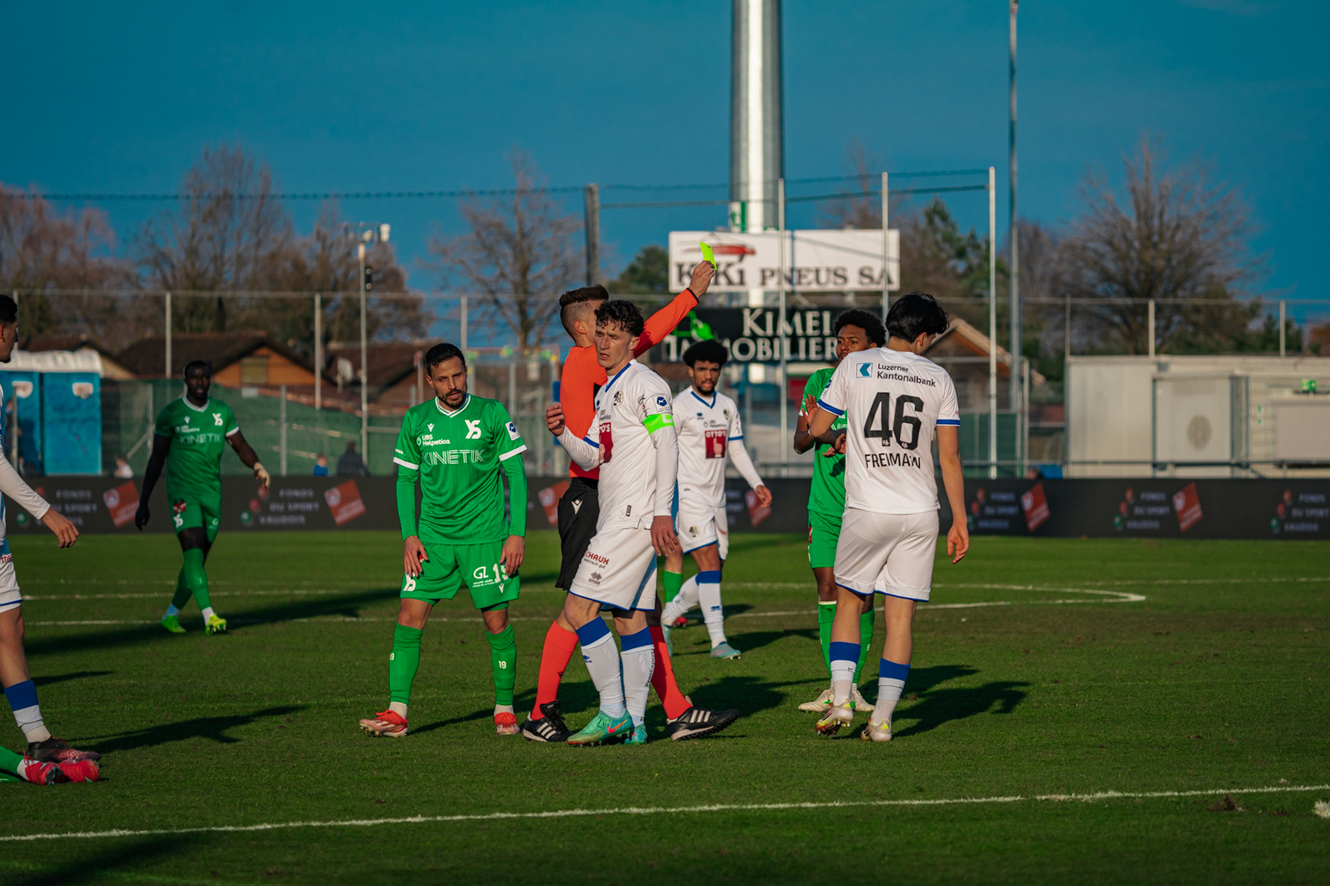 Yverdon Sport FC et FC Luzern au Stade Municipal. (Christian António/LibsVisuals.com)