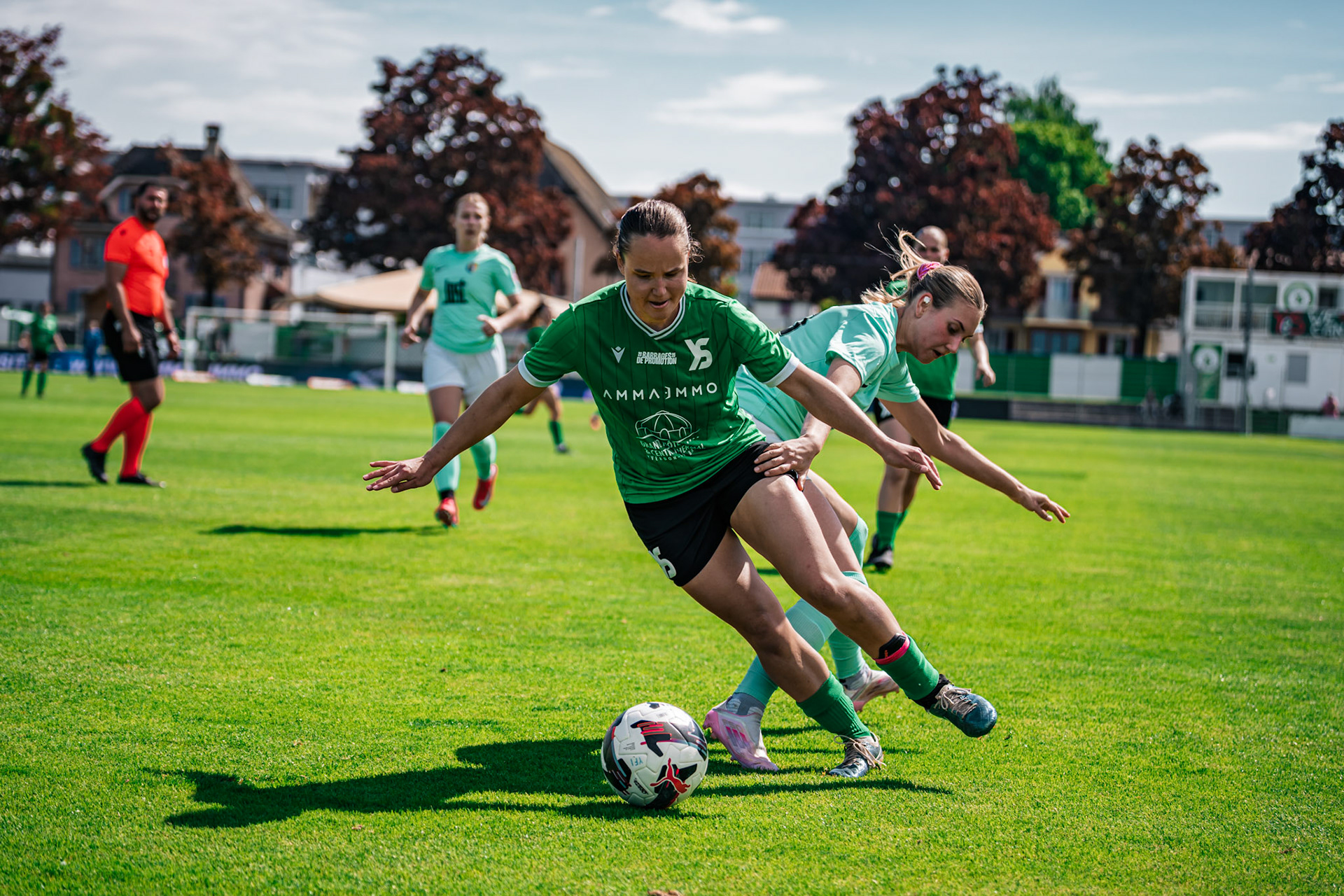 Yverdon Sport FC et FC Schlieren au Stade Municipal. (Christian António/LibsVisuals.com)