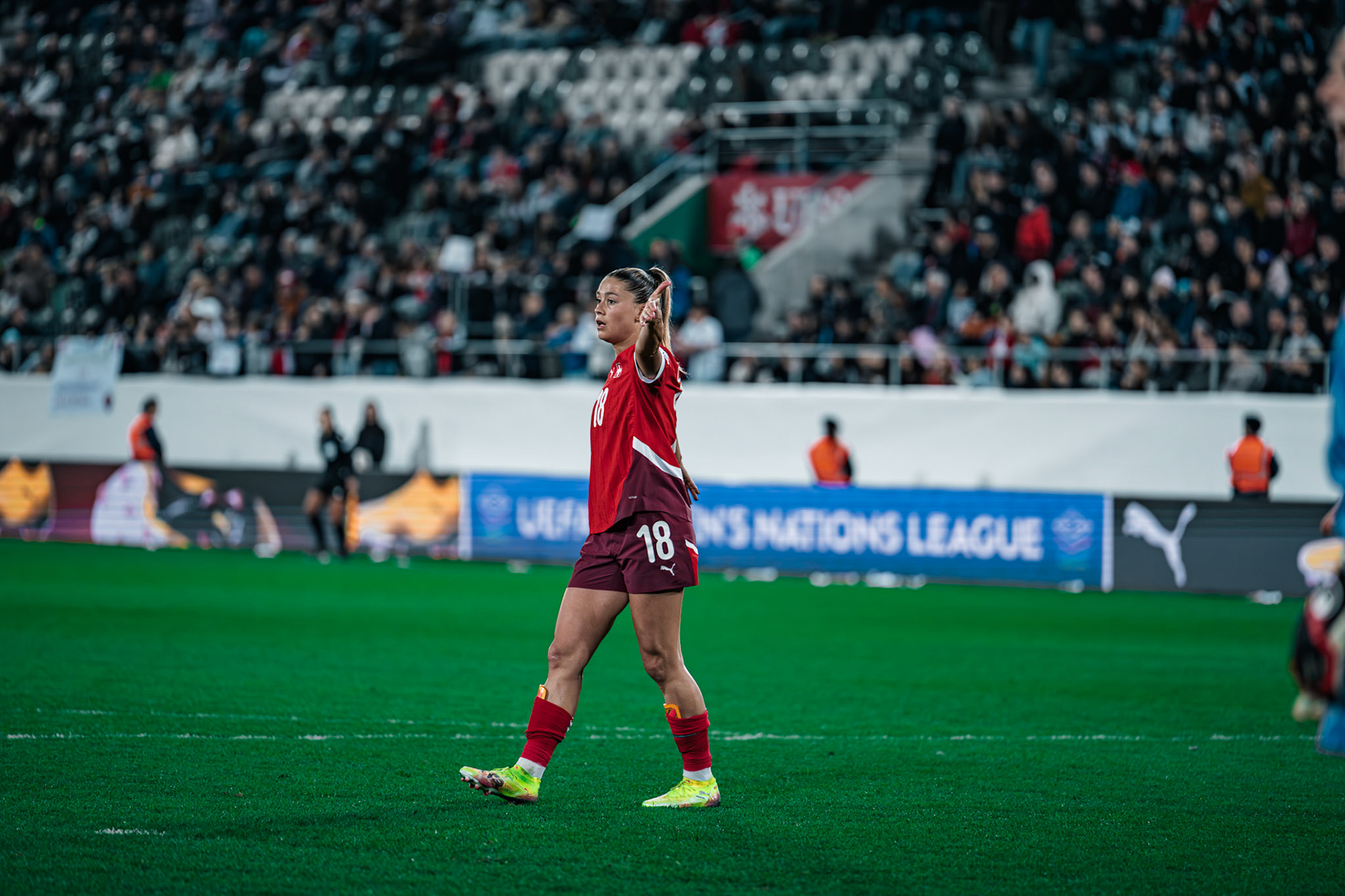 UEFA Women’s Nations League Suisse - France au Kybunpark. (Christian António/LibsVisuals.com)