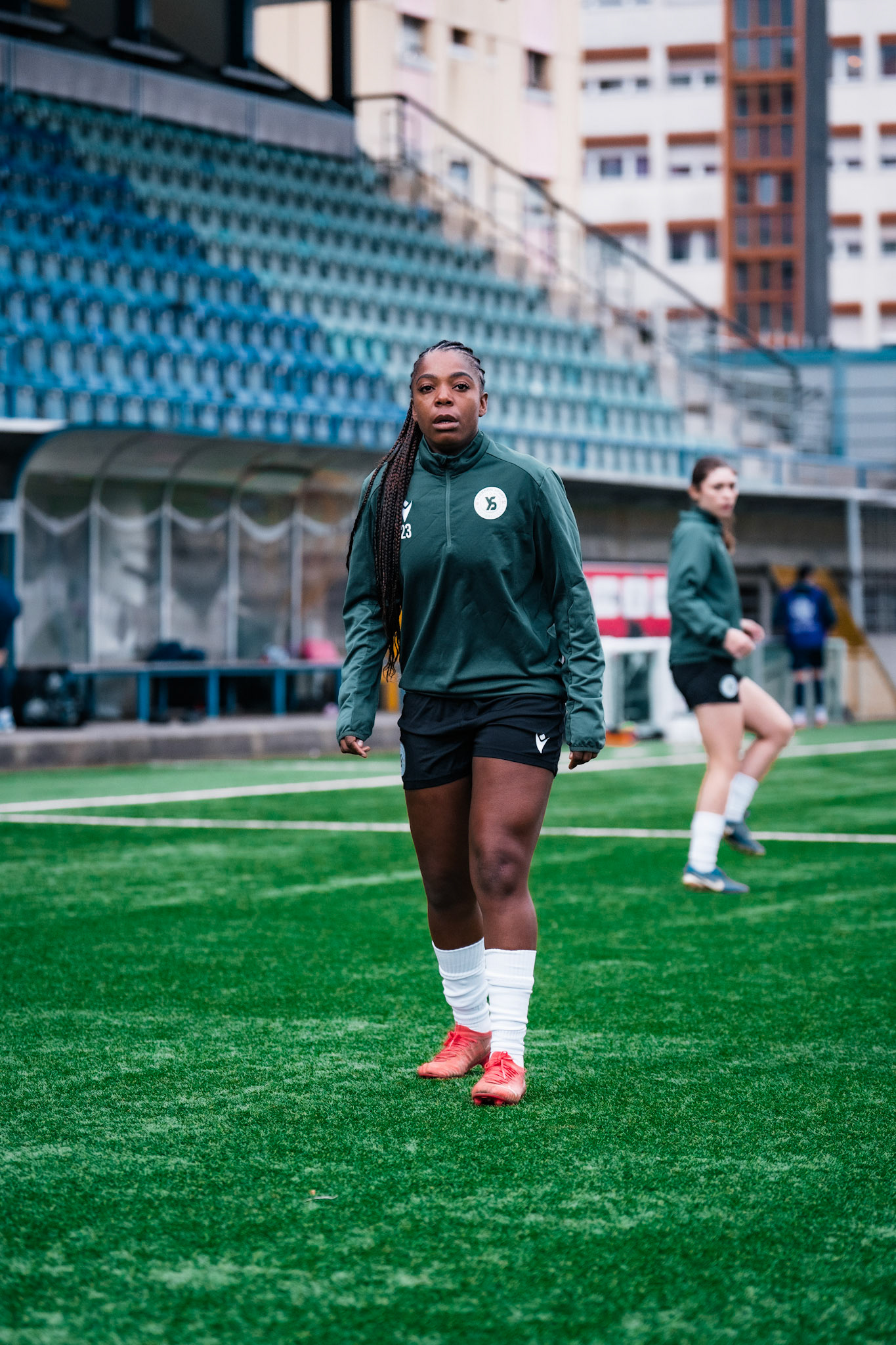 Etoile Carouge FC et Yverdon Sport FC au  Stade de la Fontenette (Christian António/LibsVisuals.com)