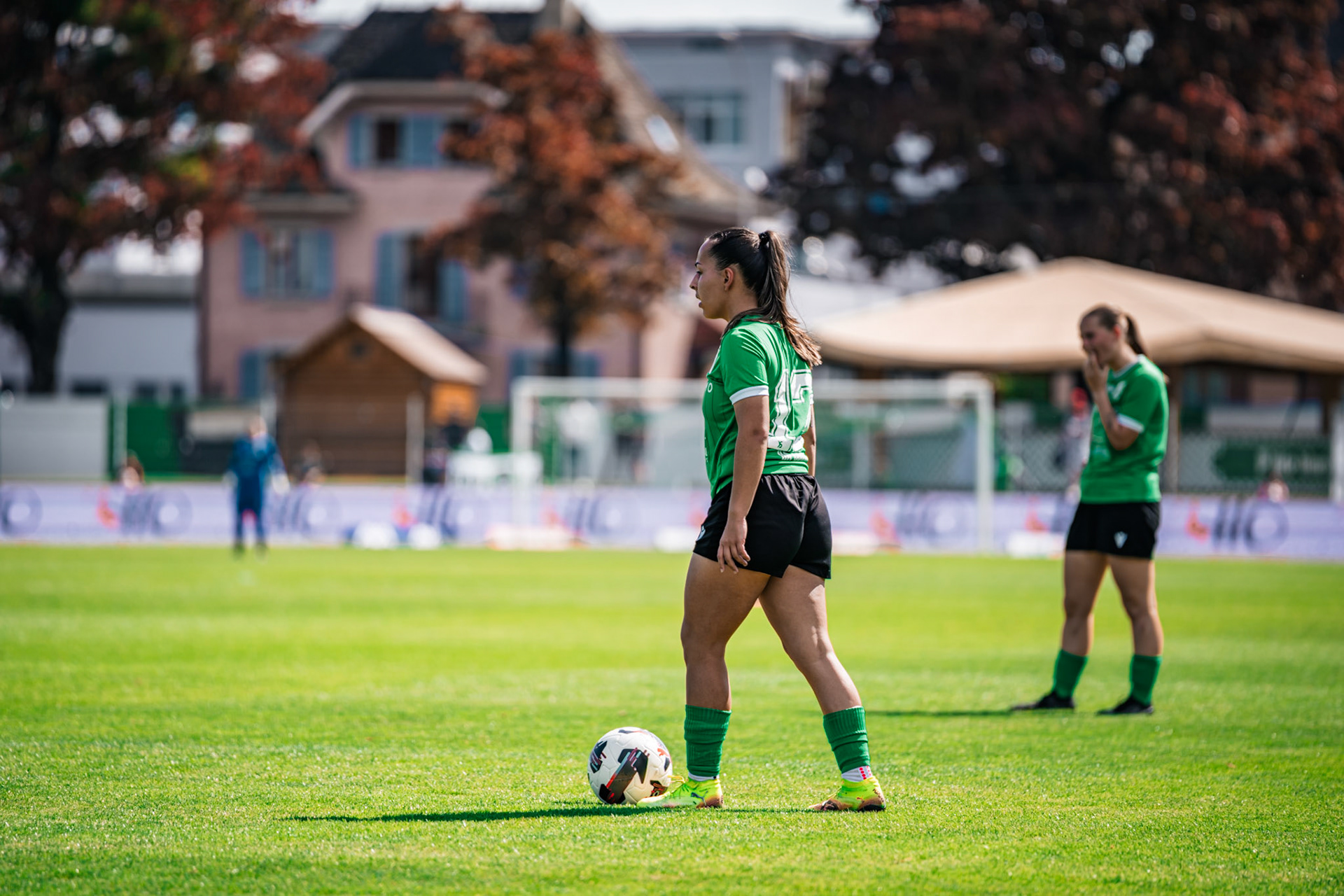 Yverdon Sport FC et FC Schlieren au Stade Municipal. (Christian António/LibsVisuals.com)