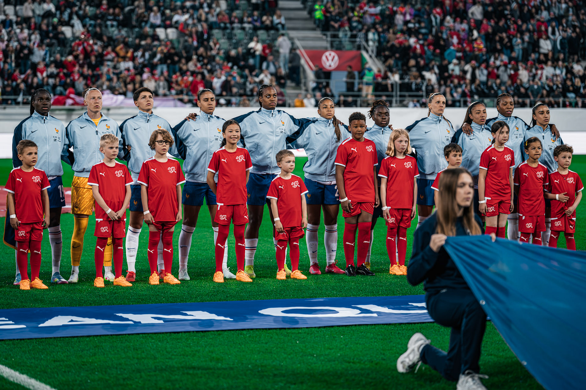 UEFA Women’s Nations League Suisse - France au Kybunpark. (Christian António/LibsVisuals.com)