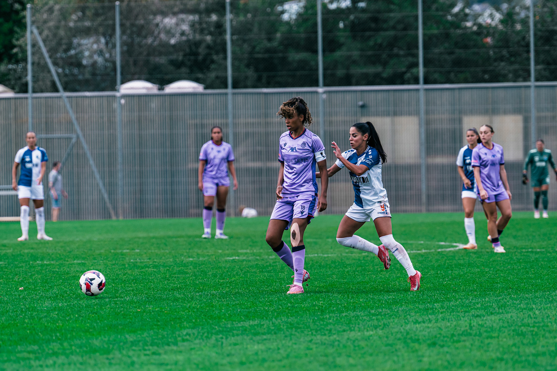 Match de l’AXA Women’s Super League opposant GC Frauenfussball et FC Basel 1893 au GC/Campus, Niederhasli (Platz 1). (Christian António/LibsVisuals.com)