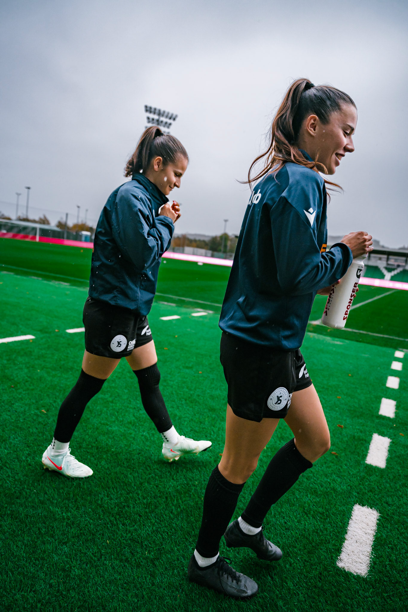 Match de championnat LNB féminine opposant Yverdon Sport FC et le FC Lugano au Stade Municipal, Yverdon-les-Bains. (Christian António / LibsVisuals.com)