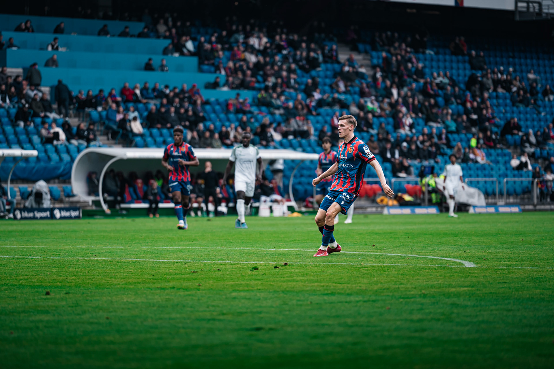 FC Basel 1893 et Yverdon Sport FC au St. Jakob-Park. (Christian António/LibsVisuals.com)