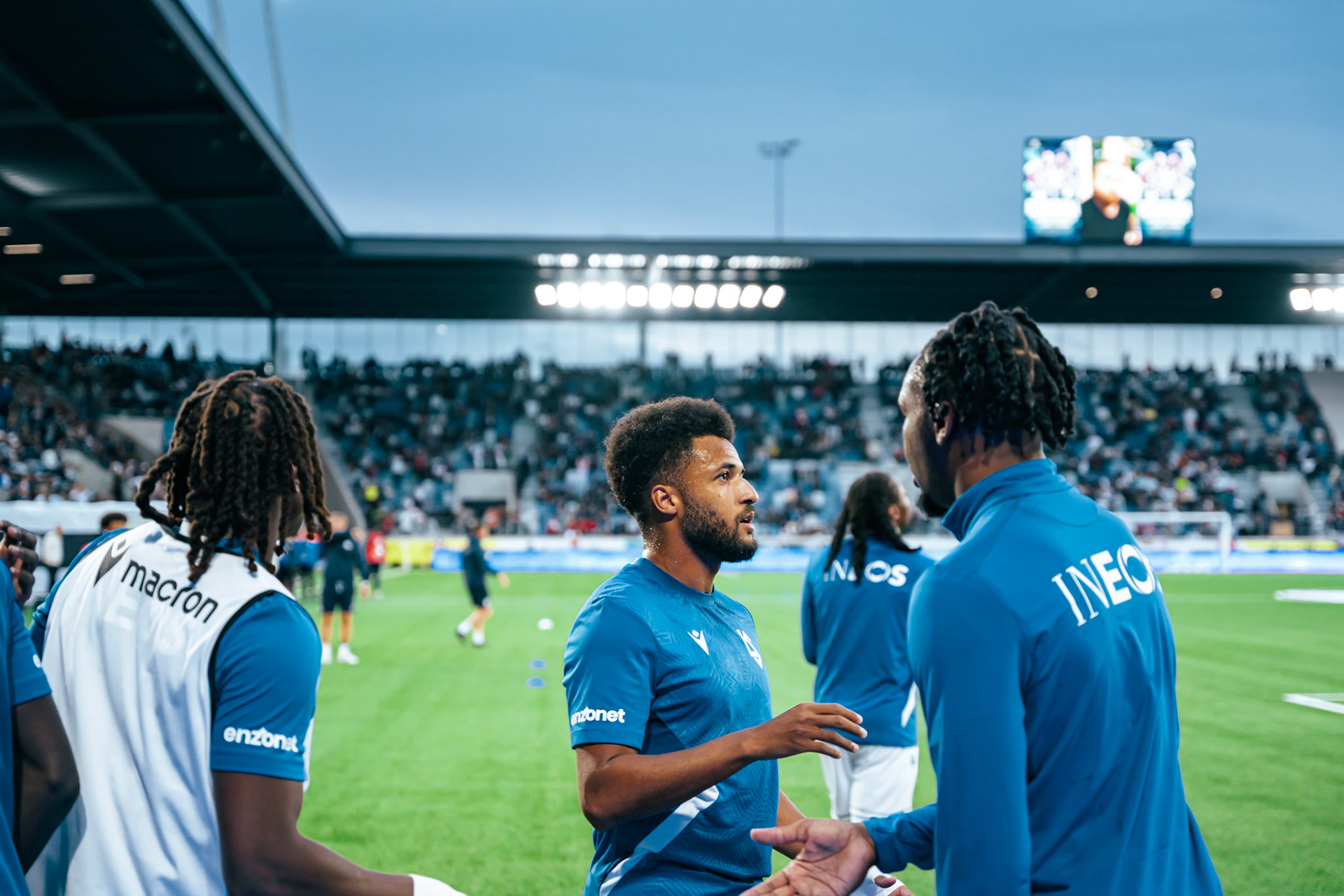 Match aller du tour de barrage de l’UEFA Europa Conference League 2025/26 opposant Lausanne-Sport et le Beşiktaş JK au Stade de la Tuilière. (Christian António/LibsVisuals.com)