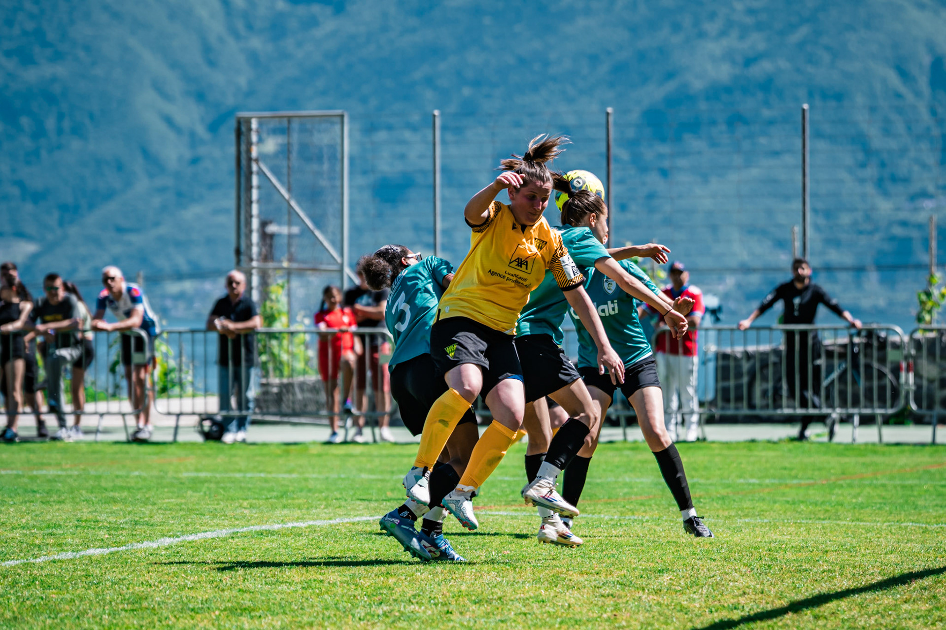 FC Aigle - FC Echallens Région I au Stade des Ruvines. (Christian António/LibsVisuals.com)
