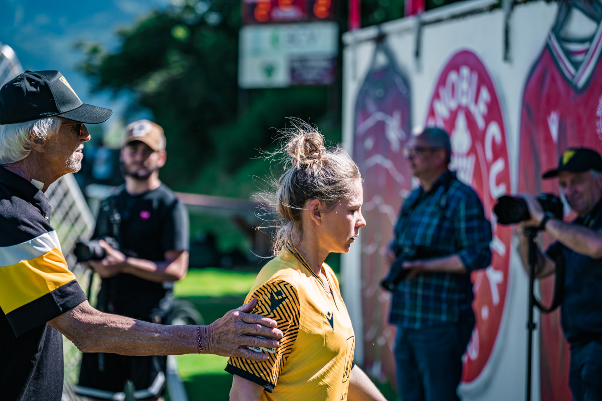 FC Aigle - FC Echallens Région I au Stade des Ruvines. (Christian António/LibsVisuals.com)
