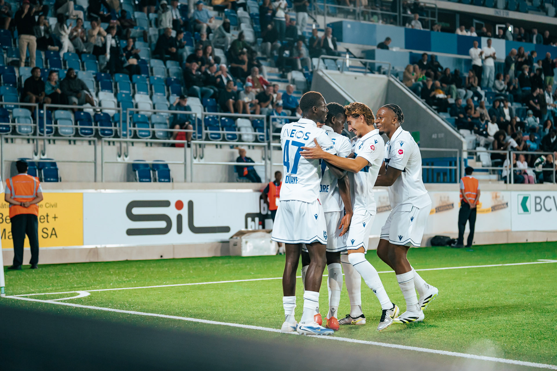 Lausanne-Sport - Vardar Skopje au Stade de la Tuilière. (Christian António/LibsVisuals.com)