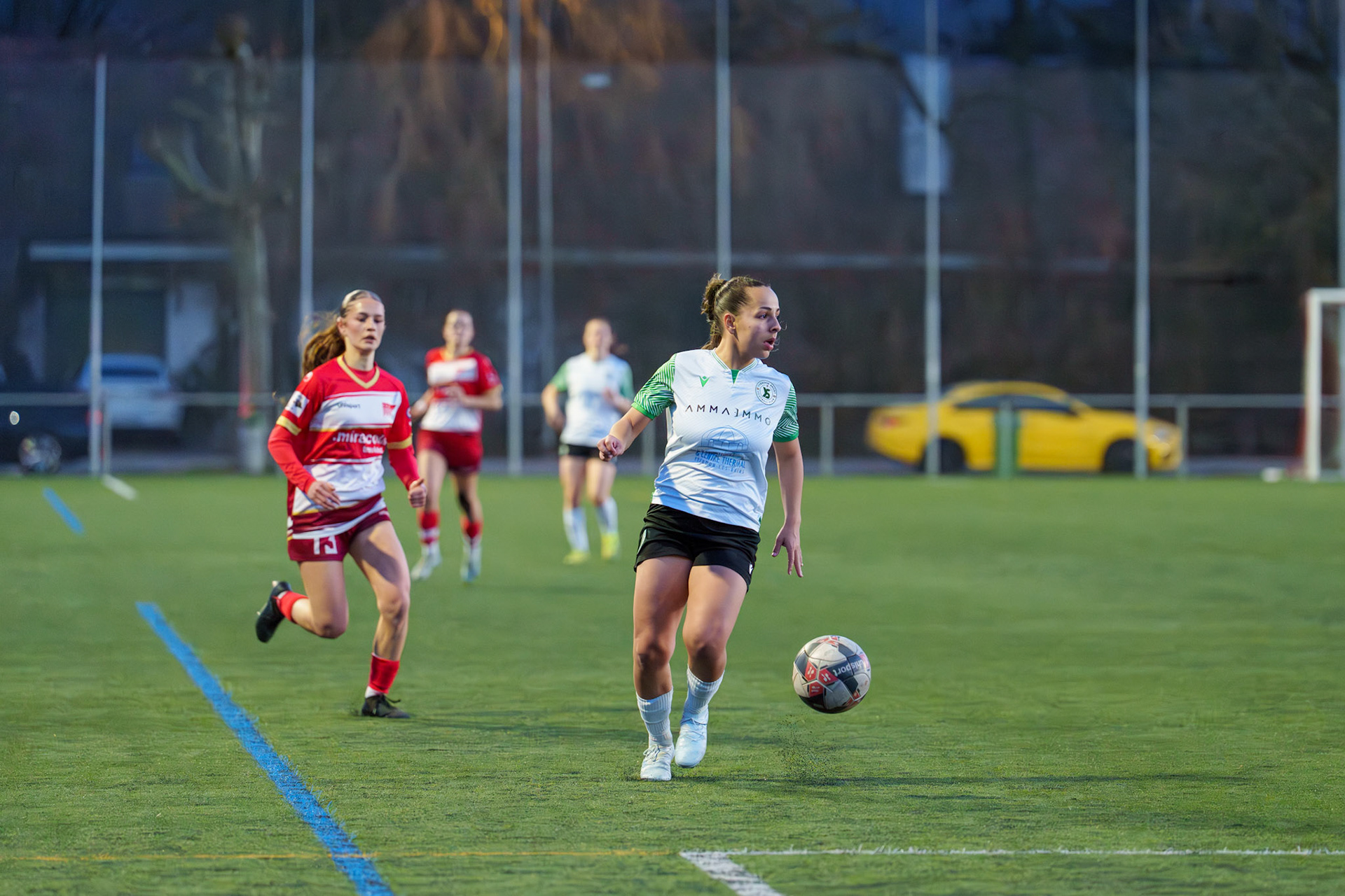 FC Solothurn Frauen et Yverdon Sport FC au Stadion FC Solothurn. (Christian António/LibsVisuals.com)