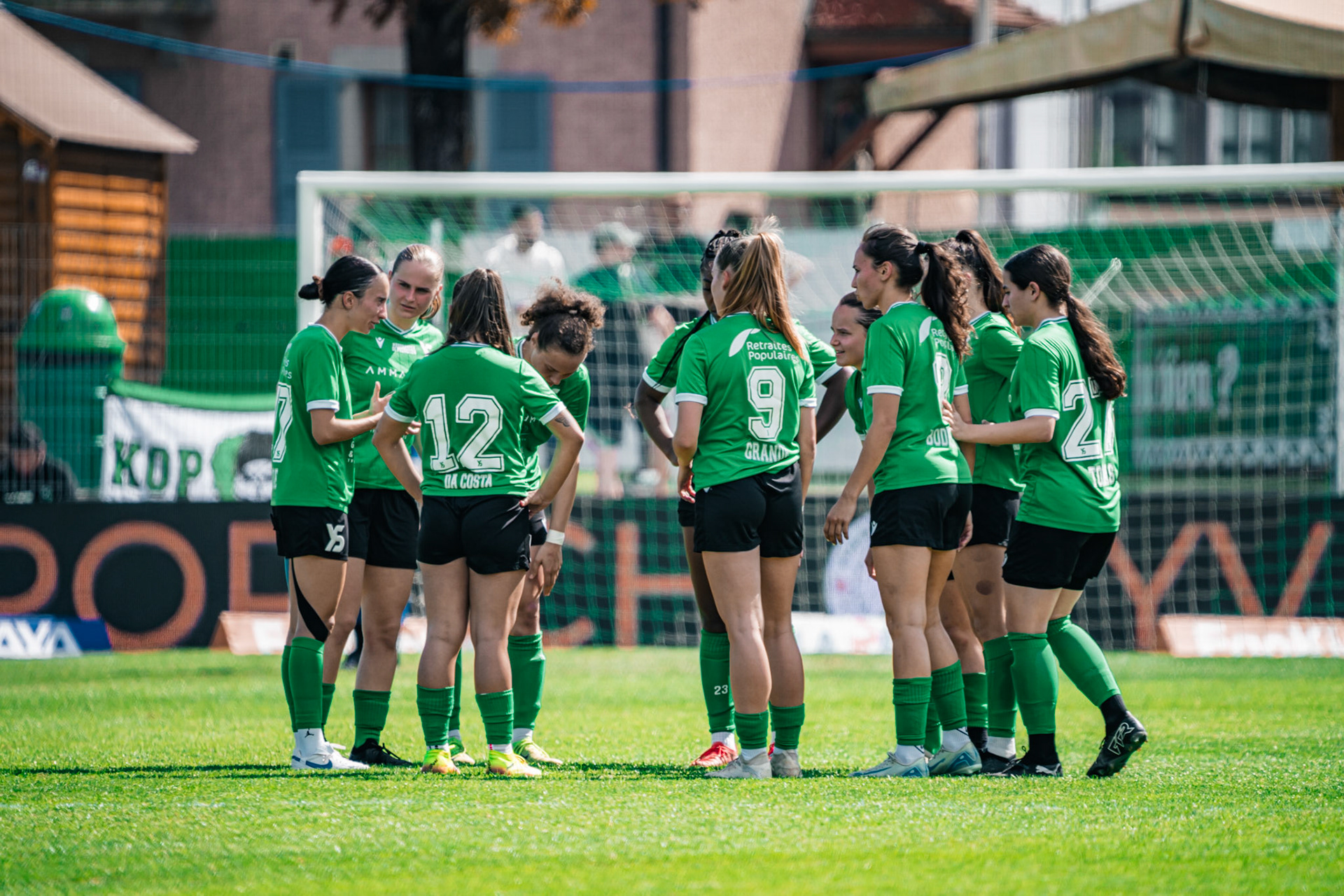 Yverdon Sport FC et FC Schlieren au Stade Municipal. (Christian António/LibsVisuals.com)