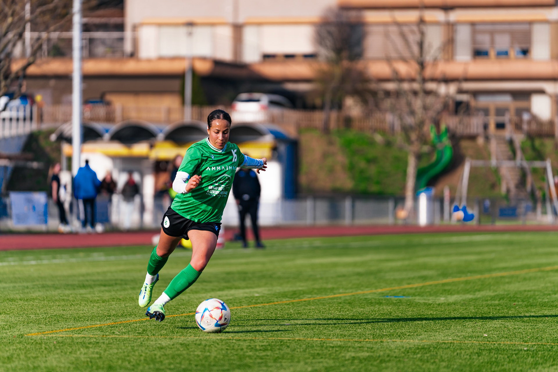 Match Amical entre FC Renens et Yverdon Sport FC au Stade sportif du Croset. (Christian António/LibsVisuals.com)