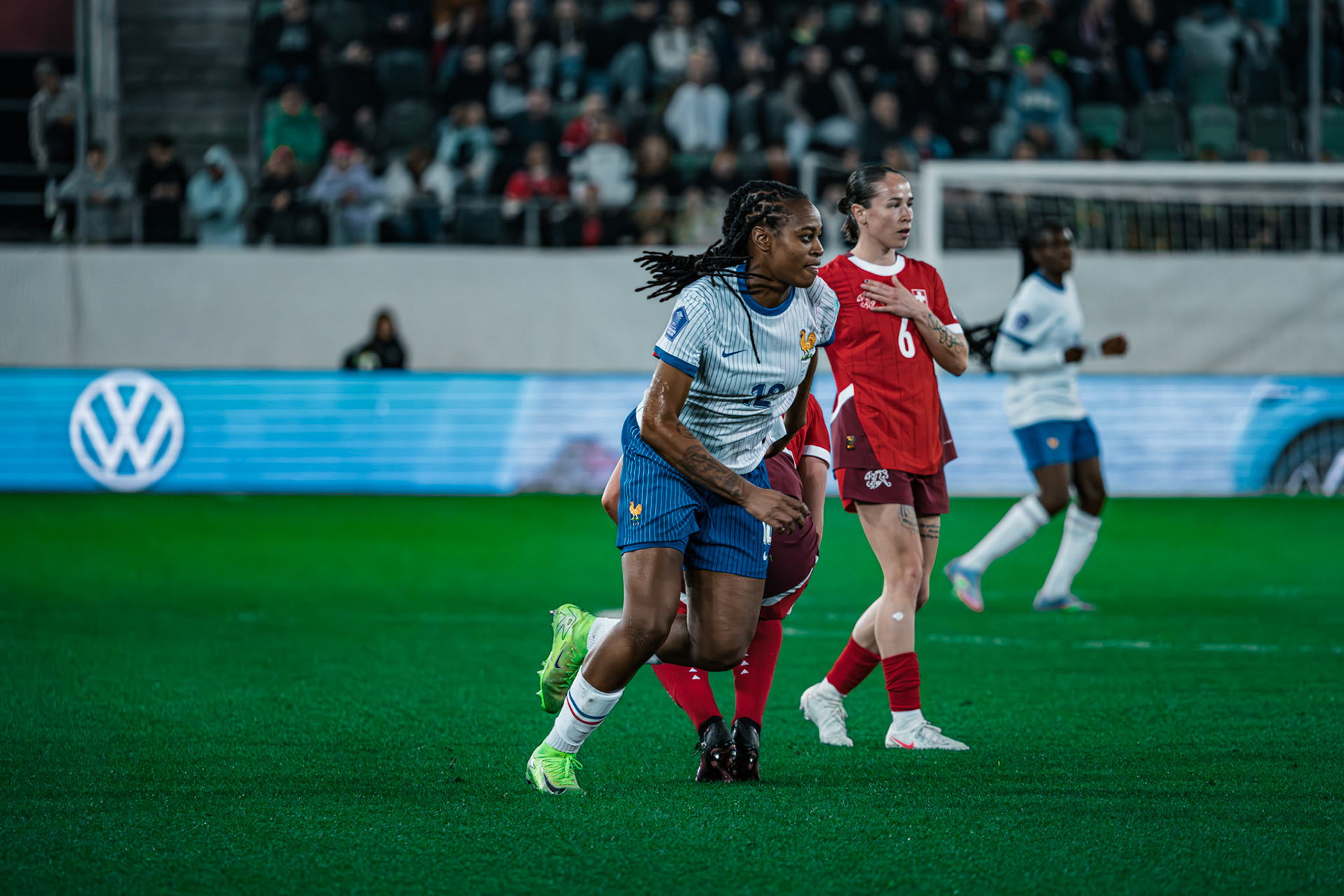 UEFA Women’s Nations League Suisse - France au Kybunpark. (Christian António/LibsVisuals.com)