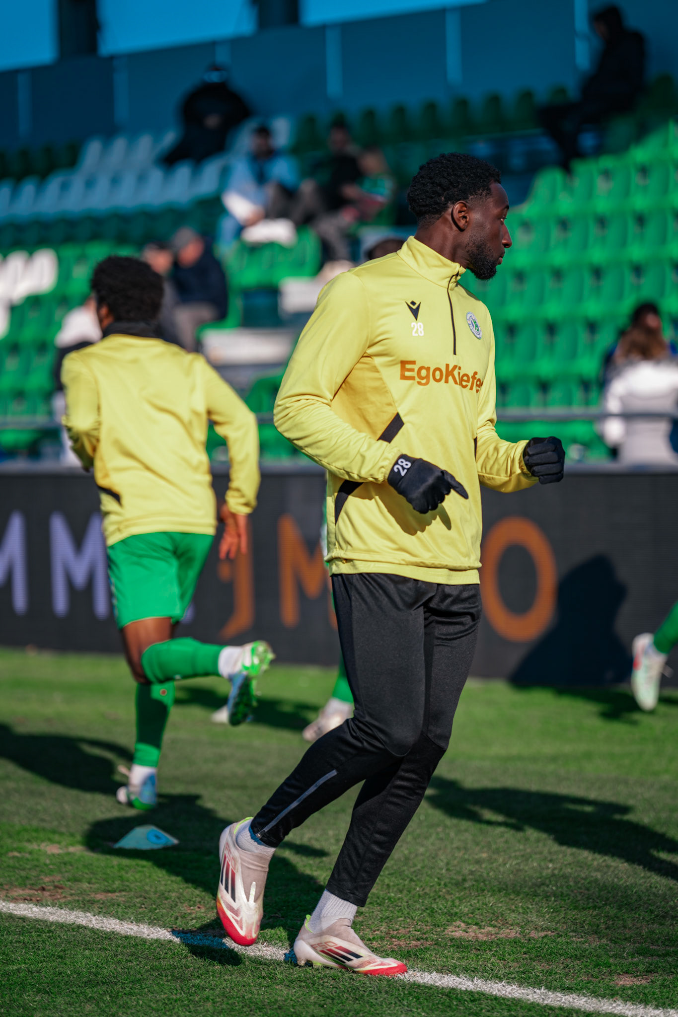 Yverdon Sport FC et FC Luzern au Stade Municipal. (Christian António/LibsVisuals.com)
