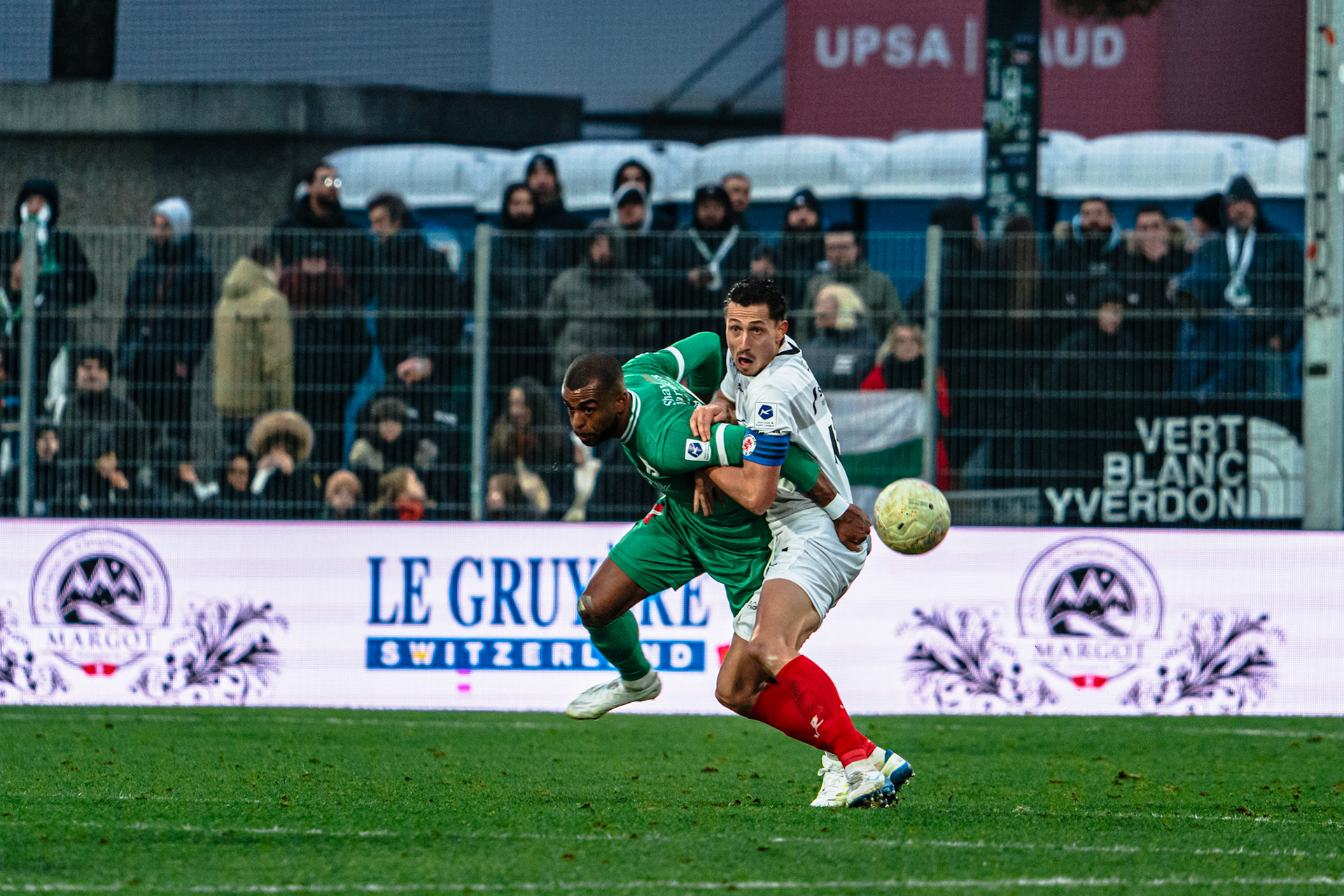 Yverdon Sport FC et FC Winterthur au Stade Municipal. (Christian António/LibsVisuals.com)