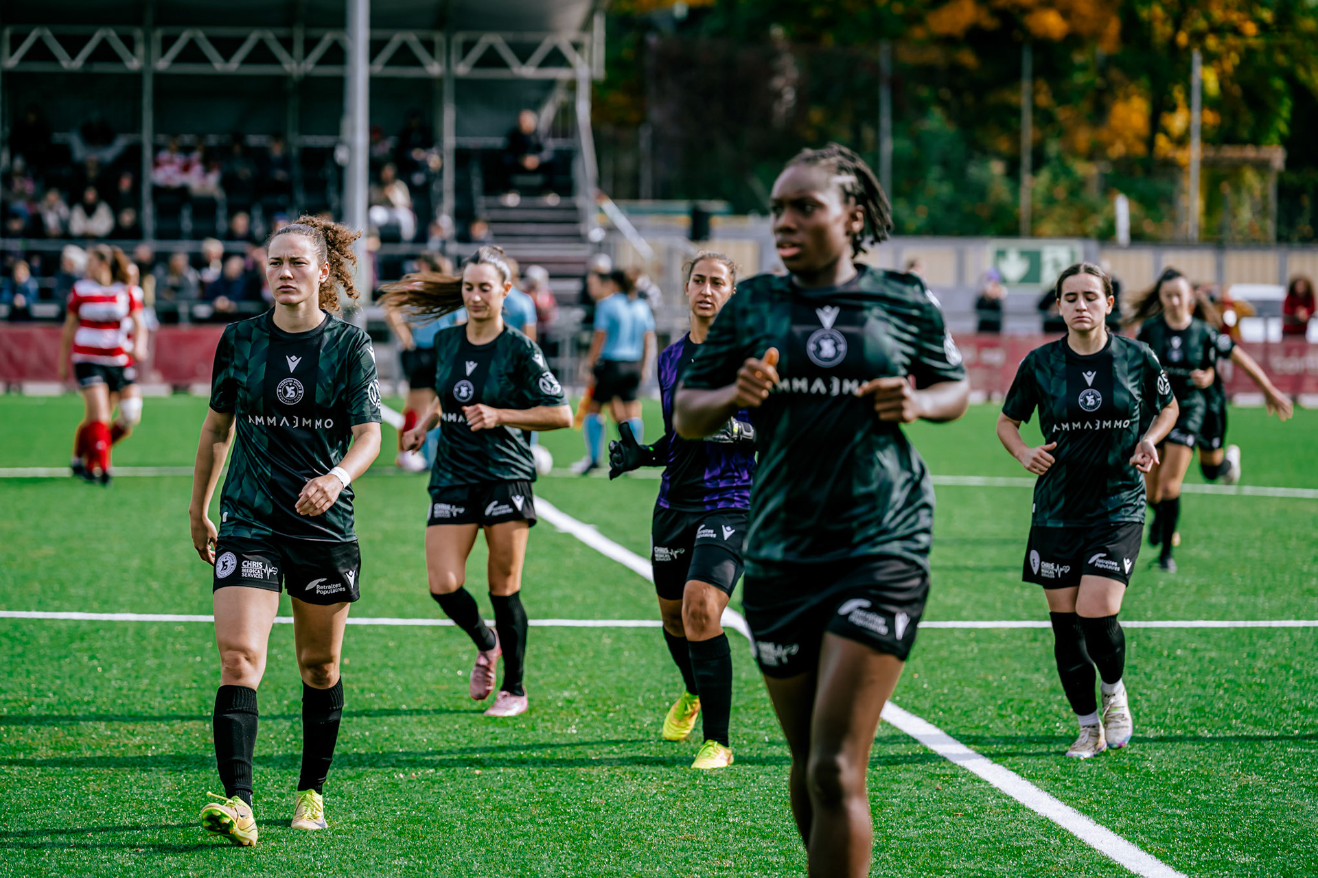 Match de championnat LNB Féminine opposant le FC Winterthur et Yverdon Sport FC au Schützenwiese, Winterthur. (Christian António/LibsVisuals.com)