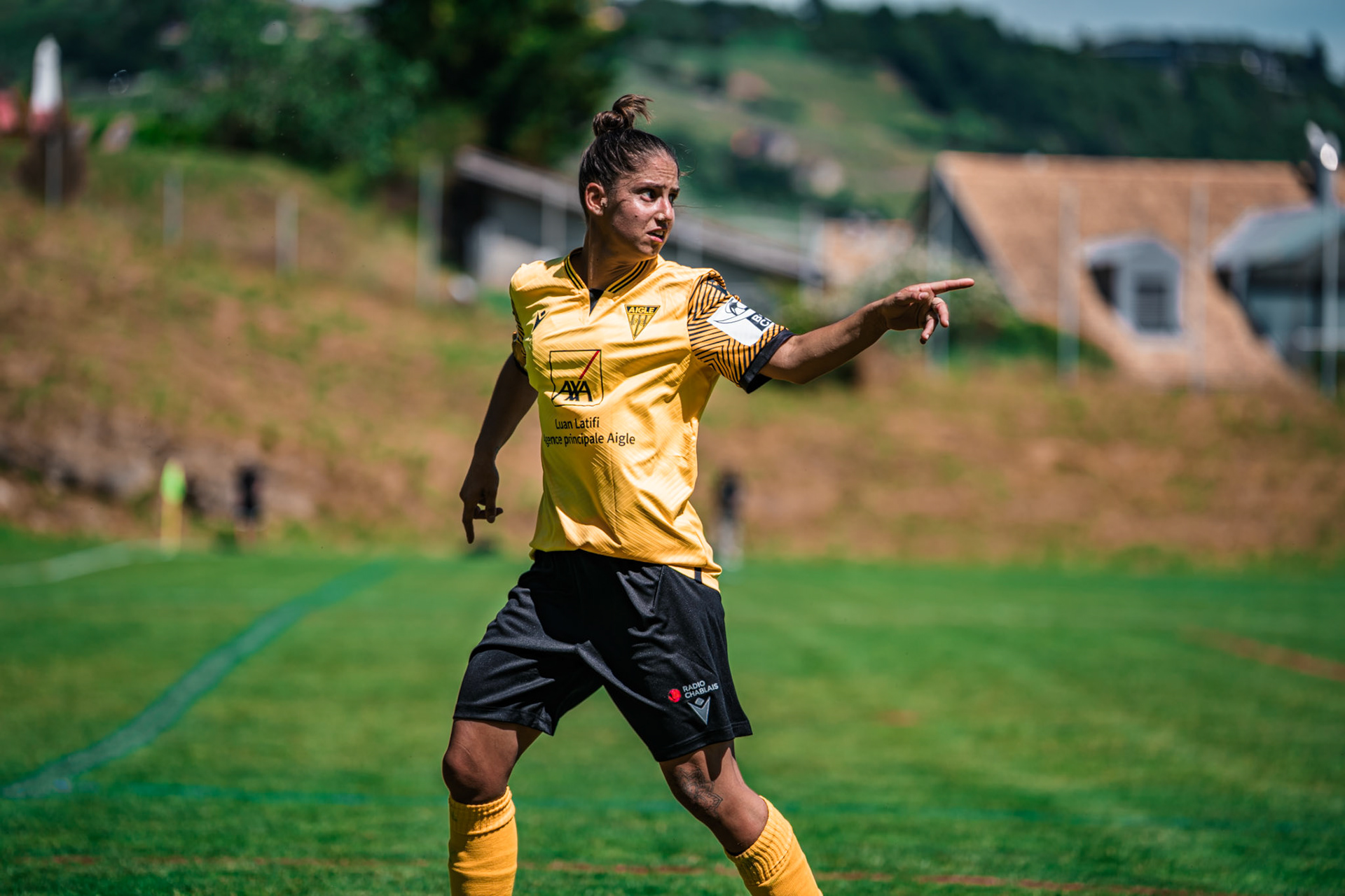 FC Aigle - FC Echallens Région I au Stade des Ruvines. (Christian António/LibsVisuals.com)
