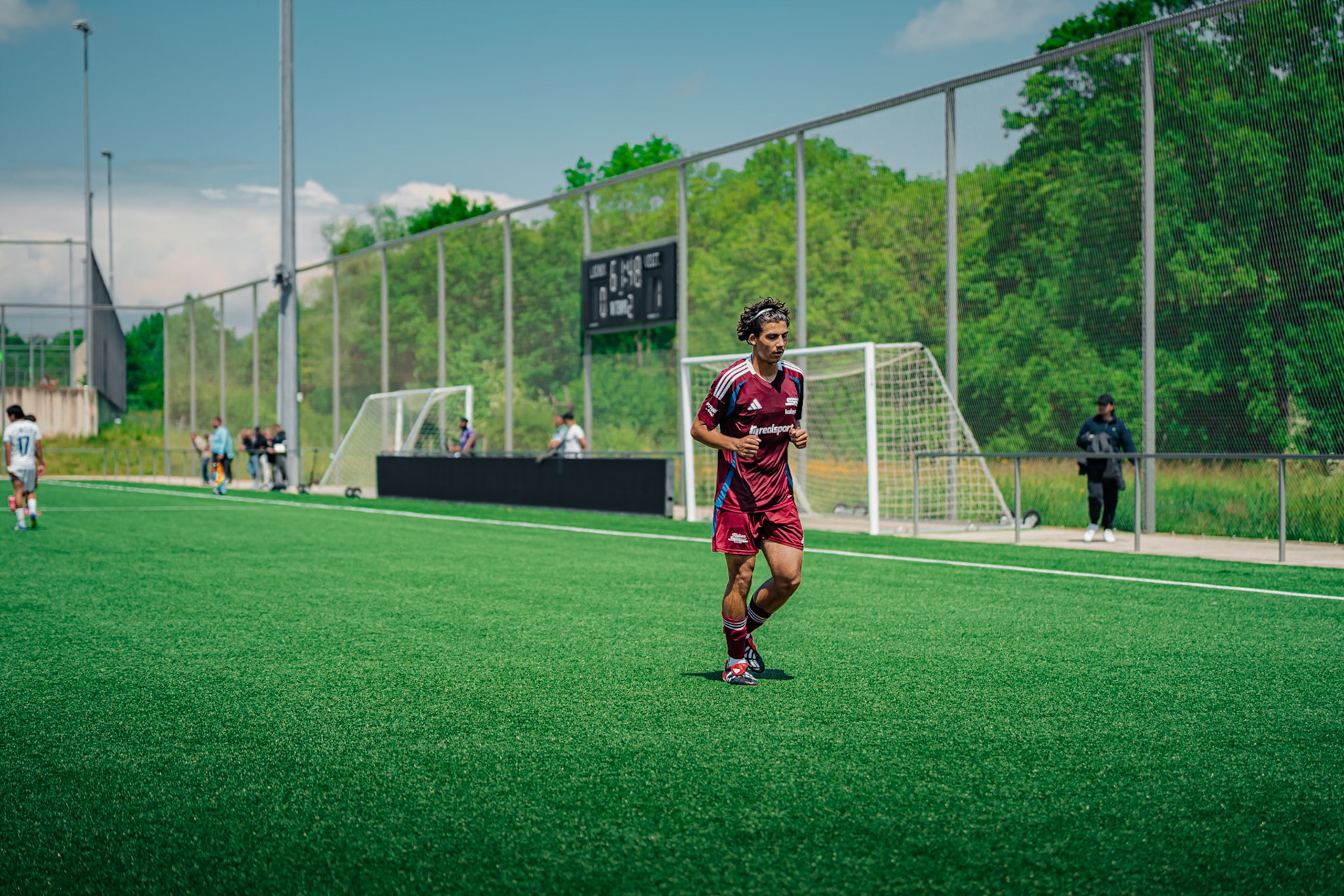 FC Lausanne-Sport M-17 et Servette FC M-17 au Centre sportif+ Stade de la Tuilière. (Christian António/LibsVisuals.com)