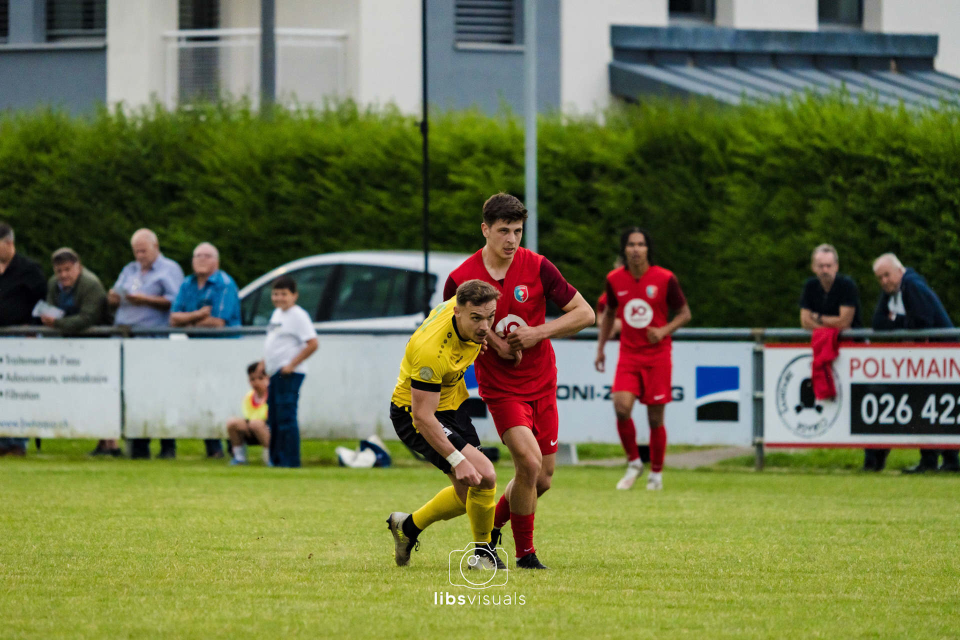 Match de barrage - promotion 3ème ligue FC Domdidier I - FC Richemond I au Stade du Pâquier  à Domdidier