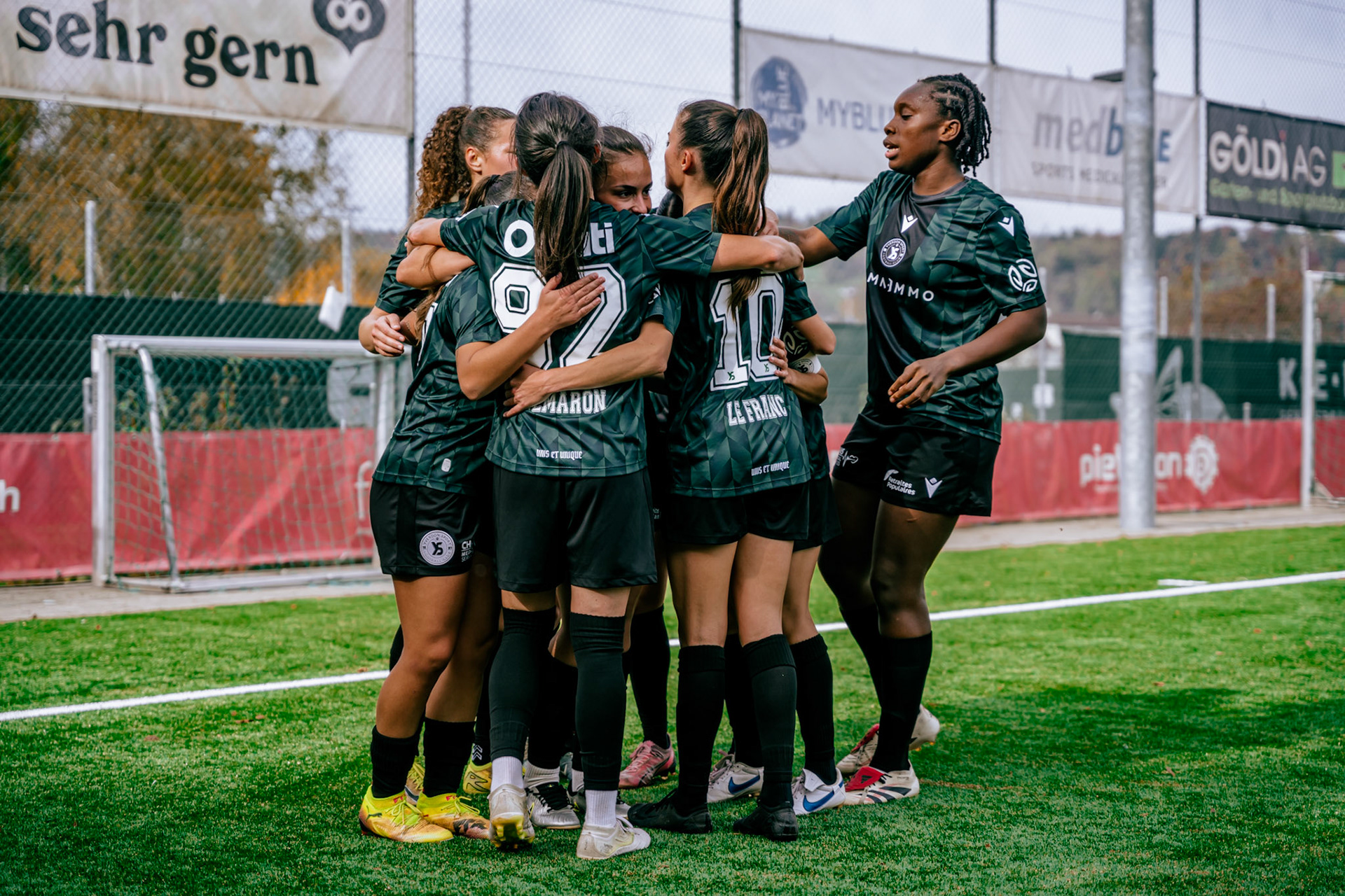 Match de championnat LNB Féminine opposant le FC Winterthur et Yverdon Sport FC au Schützenwiese, Winterthur. (Christian António/LibsVisuals.com)
