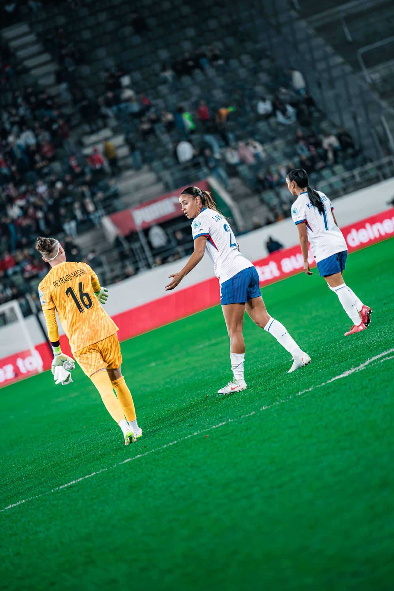 UEFA Women’s Nations League Suisse - France au Kybunpark. (Christian António/LibsVisuals.com)