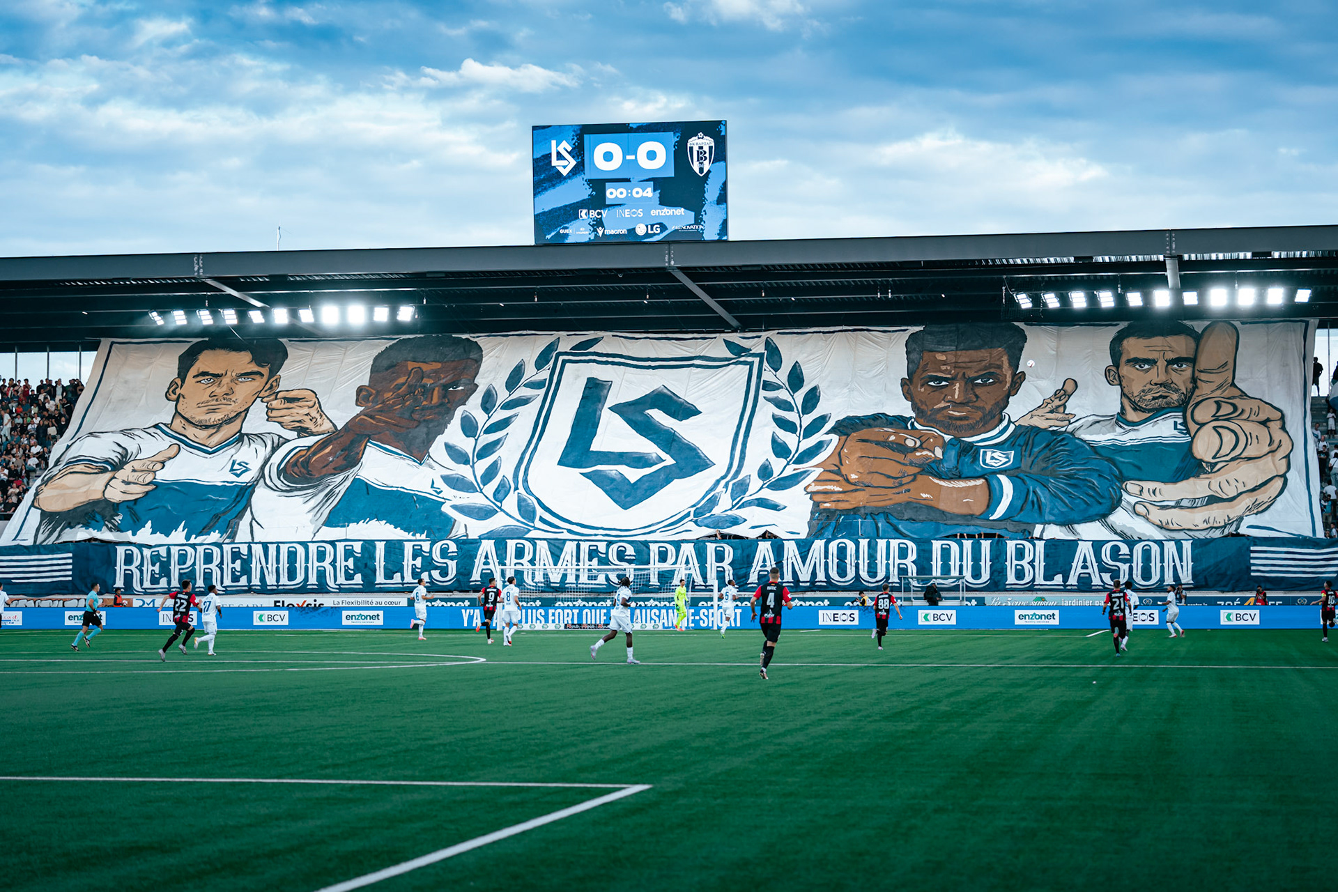 Lausanne-Sport - Vardar Skopje au Stade de la Tuilière. (Christian António/LibsVisuals.com)