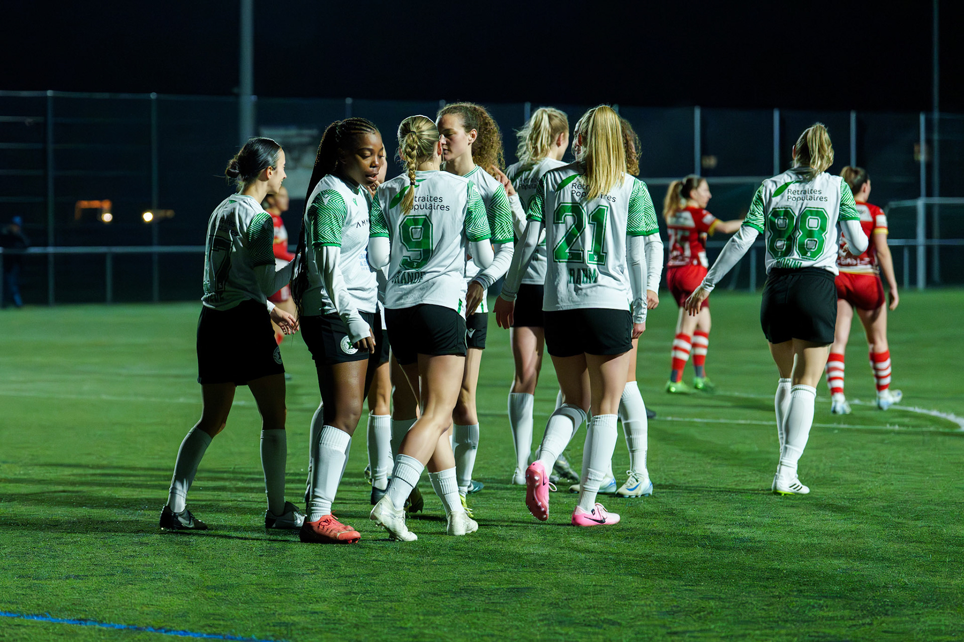 FC Solothurn Frauen et Yverdon Sport FC au Stadion FC Solothurn. (Christian António/LibsVisuals.com)